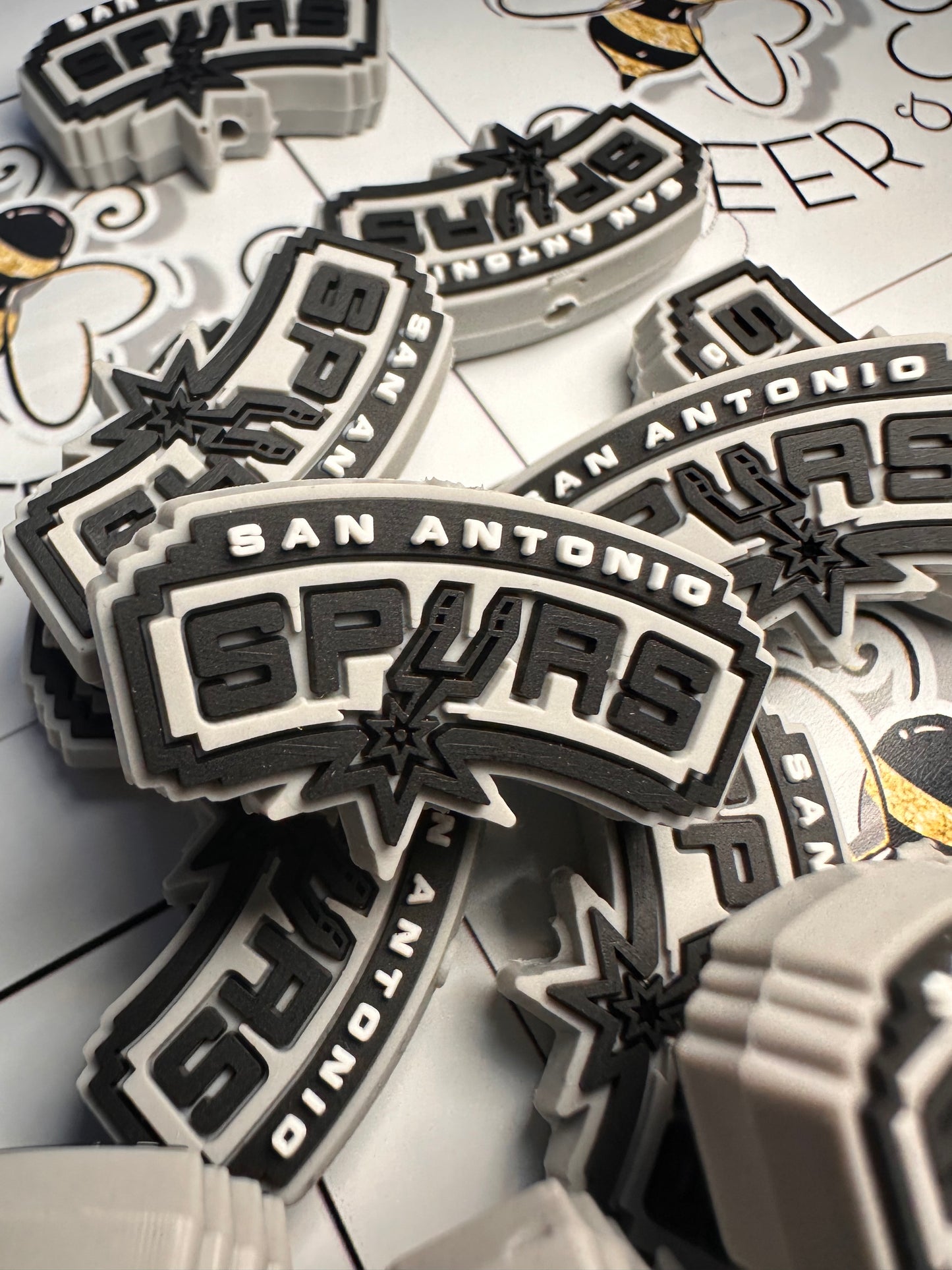 San Antonio Spurs focal bead