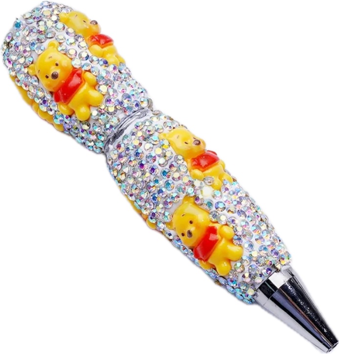 Poo beadable pens/ fancy pens/ DIY your own pen/rhinestone pen