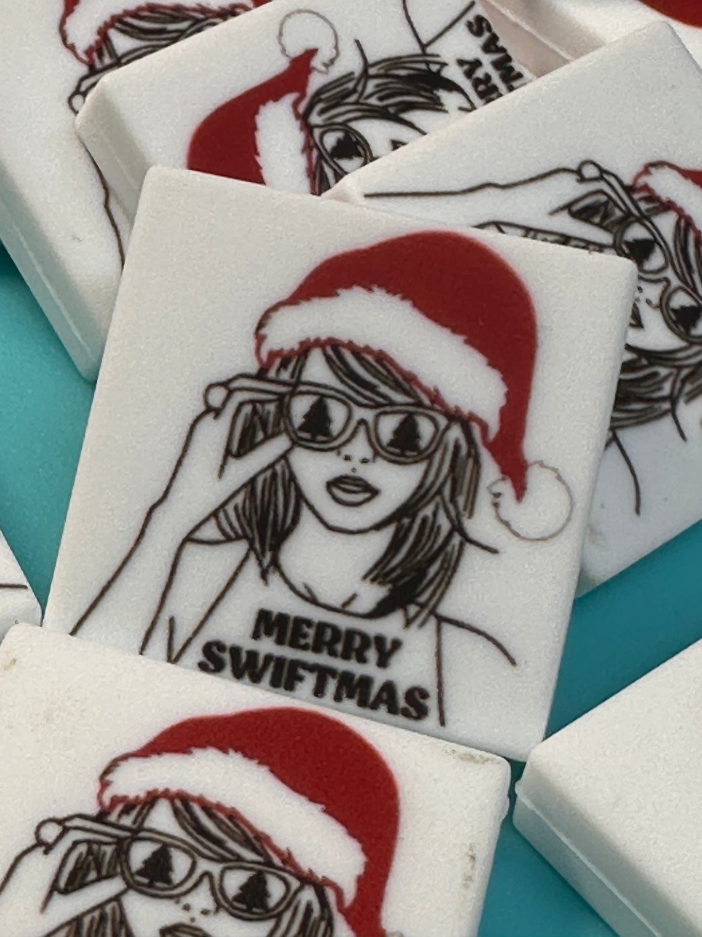 Christmas Taylor Swift focal bead design #4