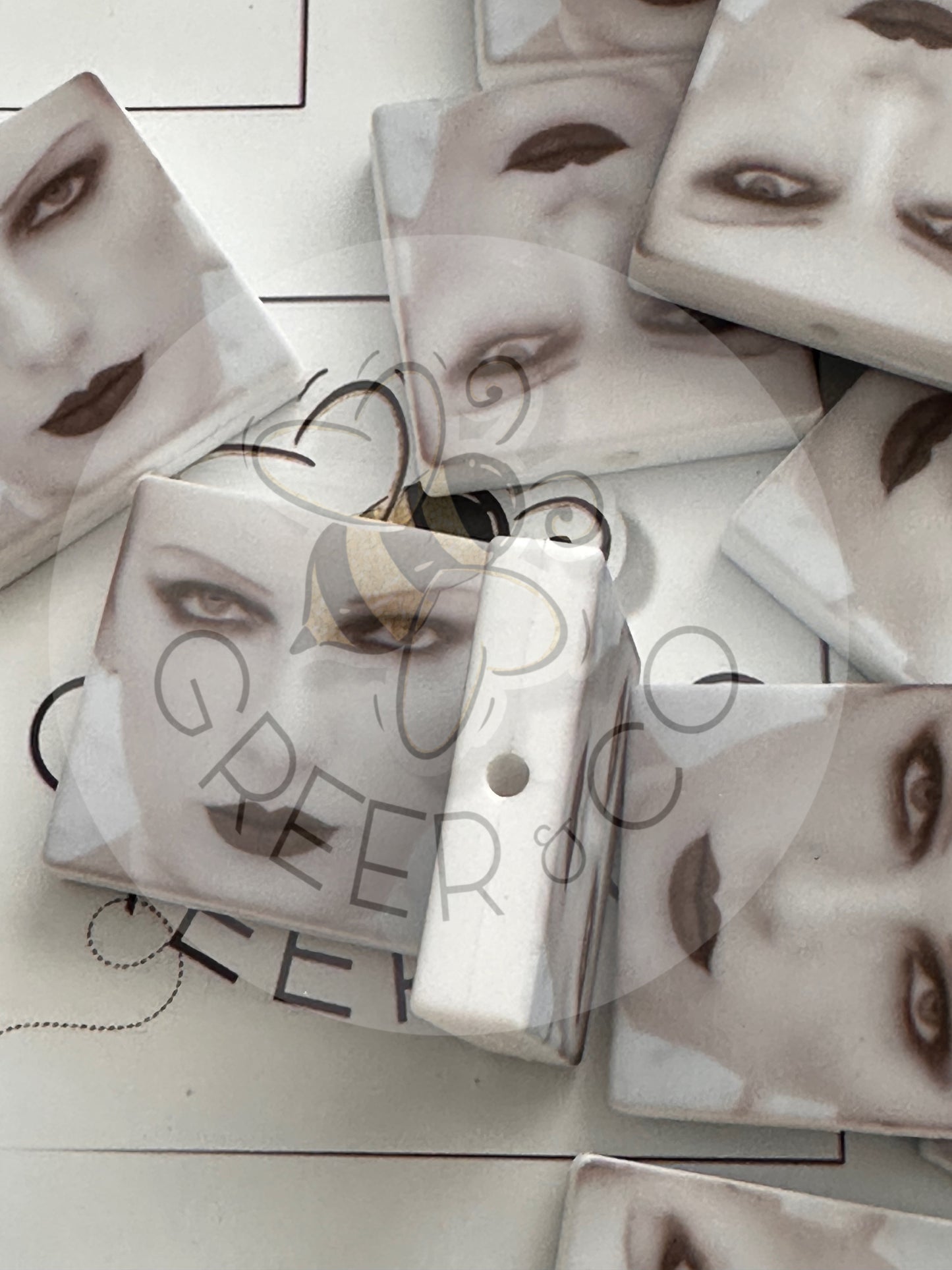 TTPD Taylor Swift focal bead Fortnight