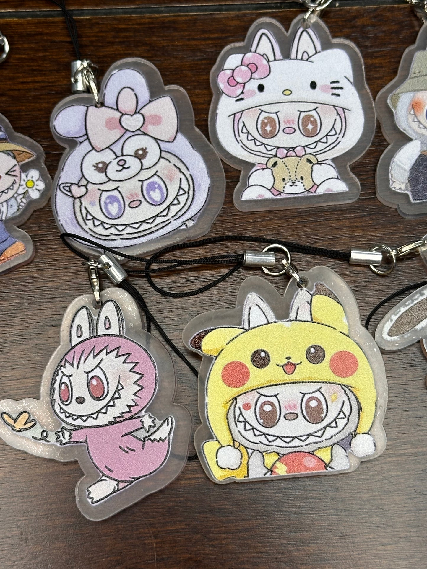 Labubu phone charms/ Monster bag charm/ phone decor