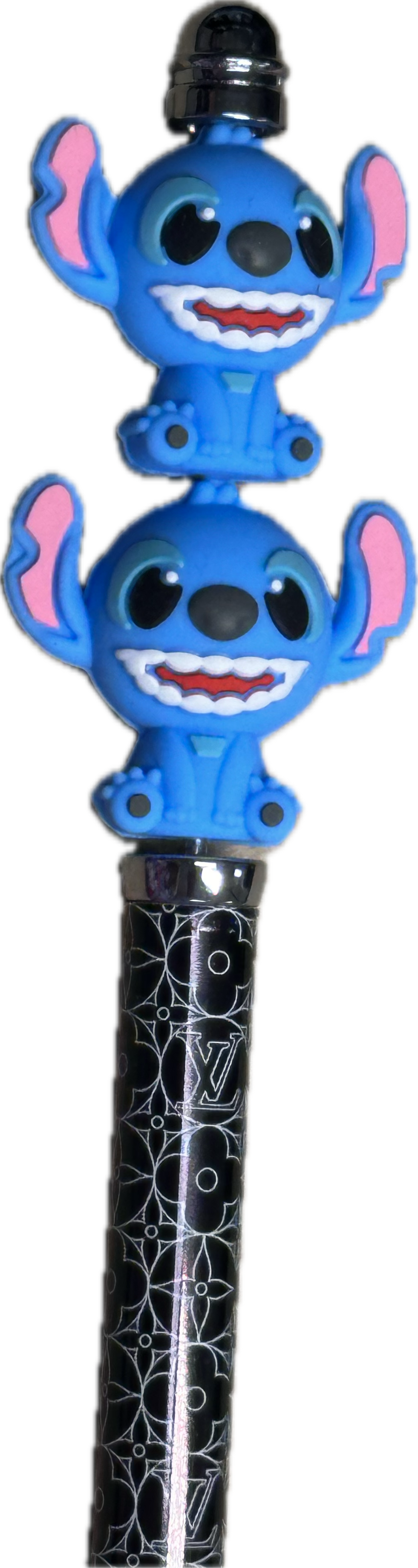 3D Blue guy Focal Bead #2