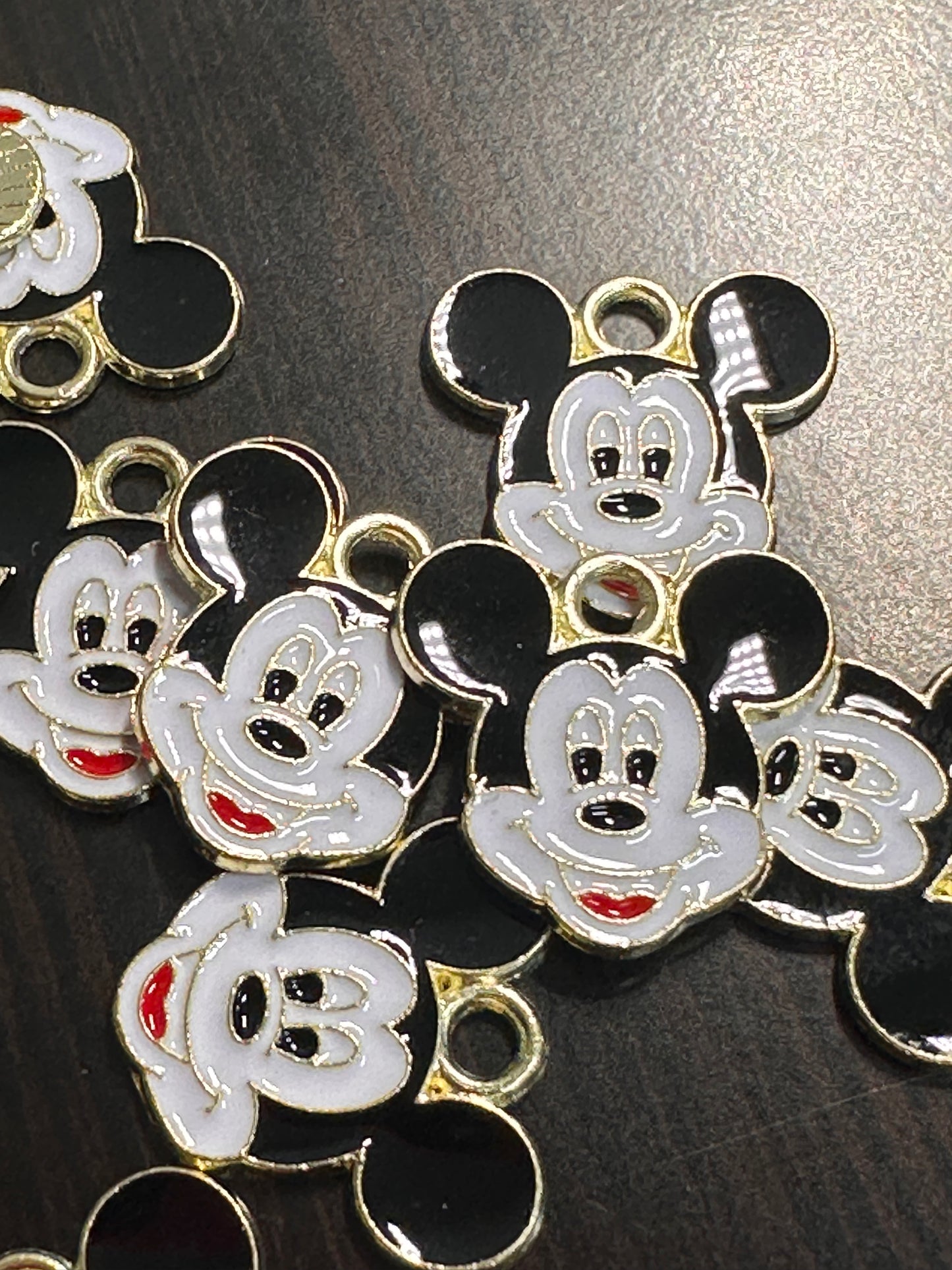 Enameled metal charms/ DIY charm bracelet/ DIY necklace #2