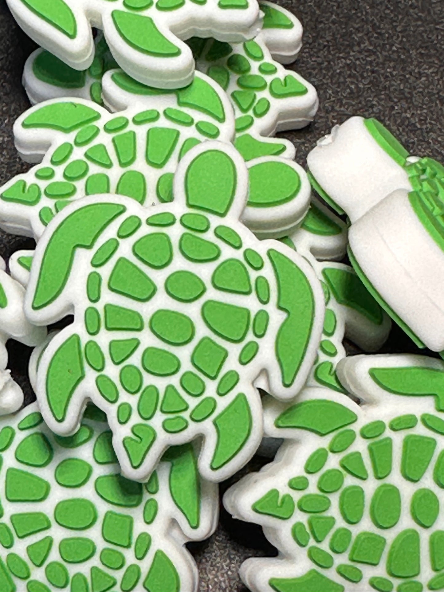 Turtle Focal Bead/ beadable pen/ Silicone bead/ keychain bead/turtle/
