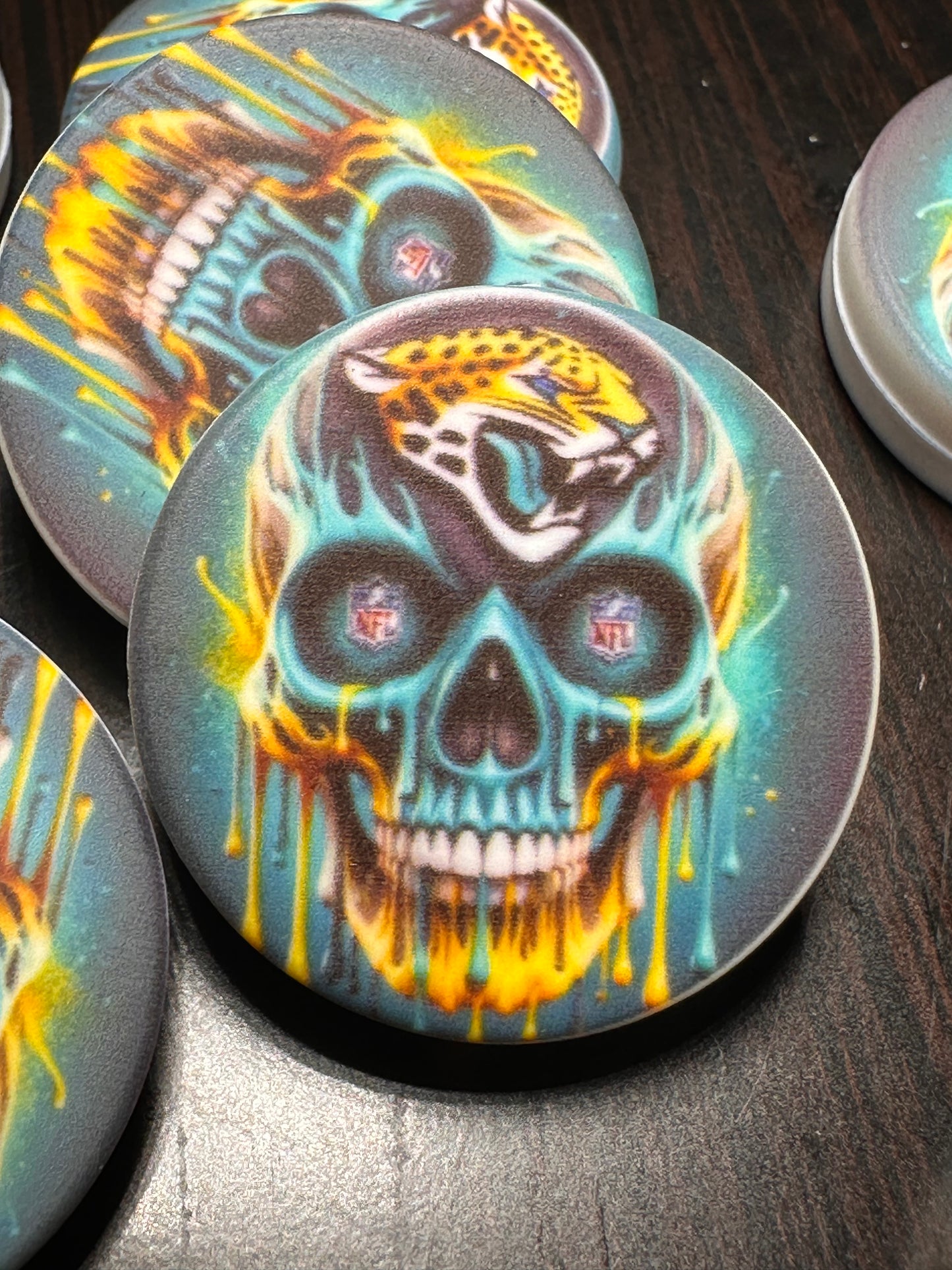 NEW Denver Broncos focal bead/football