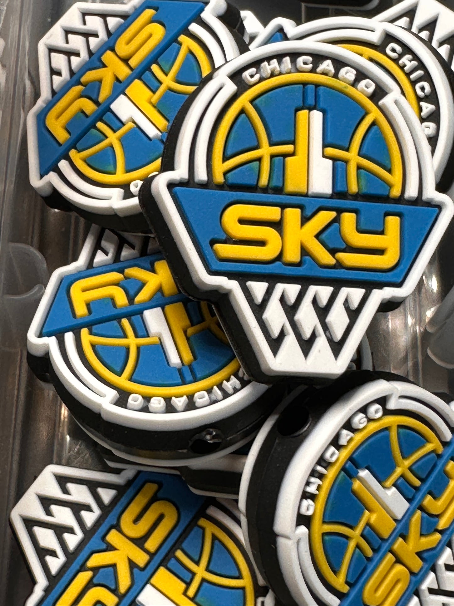NEW Chicago Sky WNBA focal bead /womens national basketball team/