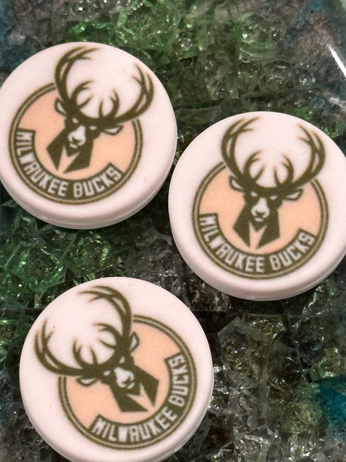Milwaukee Bucks focal bead