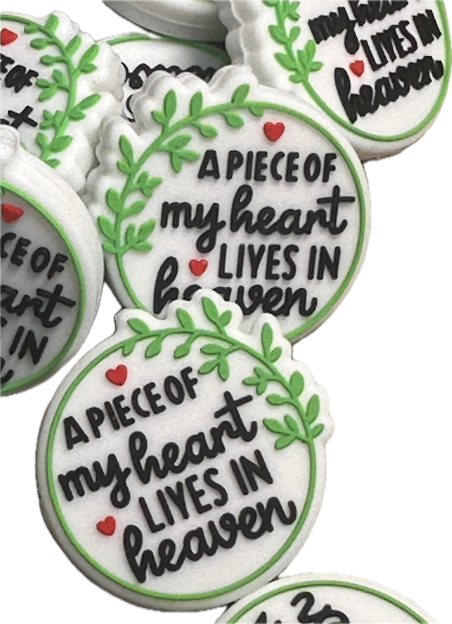 Remembrance/ Focal Bead/ beadable pen/ Silicone bead/ keychain bead/heaven
