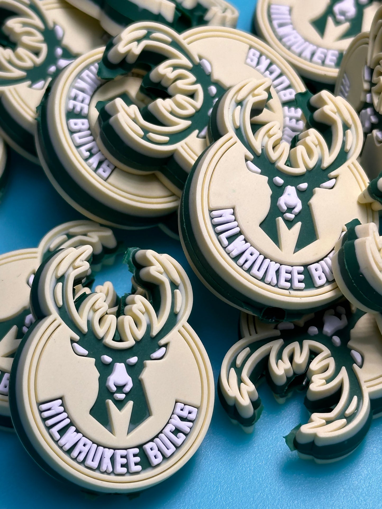 Milwaukee Bucks focal bead #2 / Wisconsin