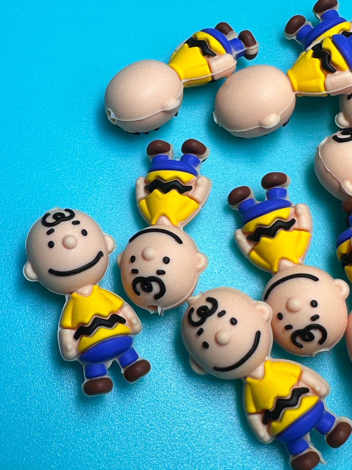 3D charlie Focal Bead / silicone bead/
