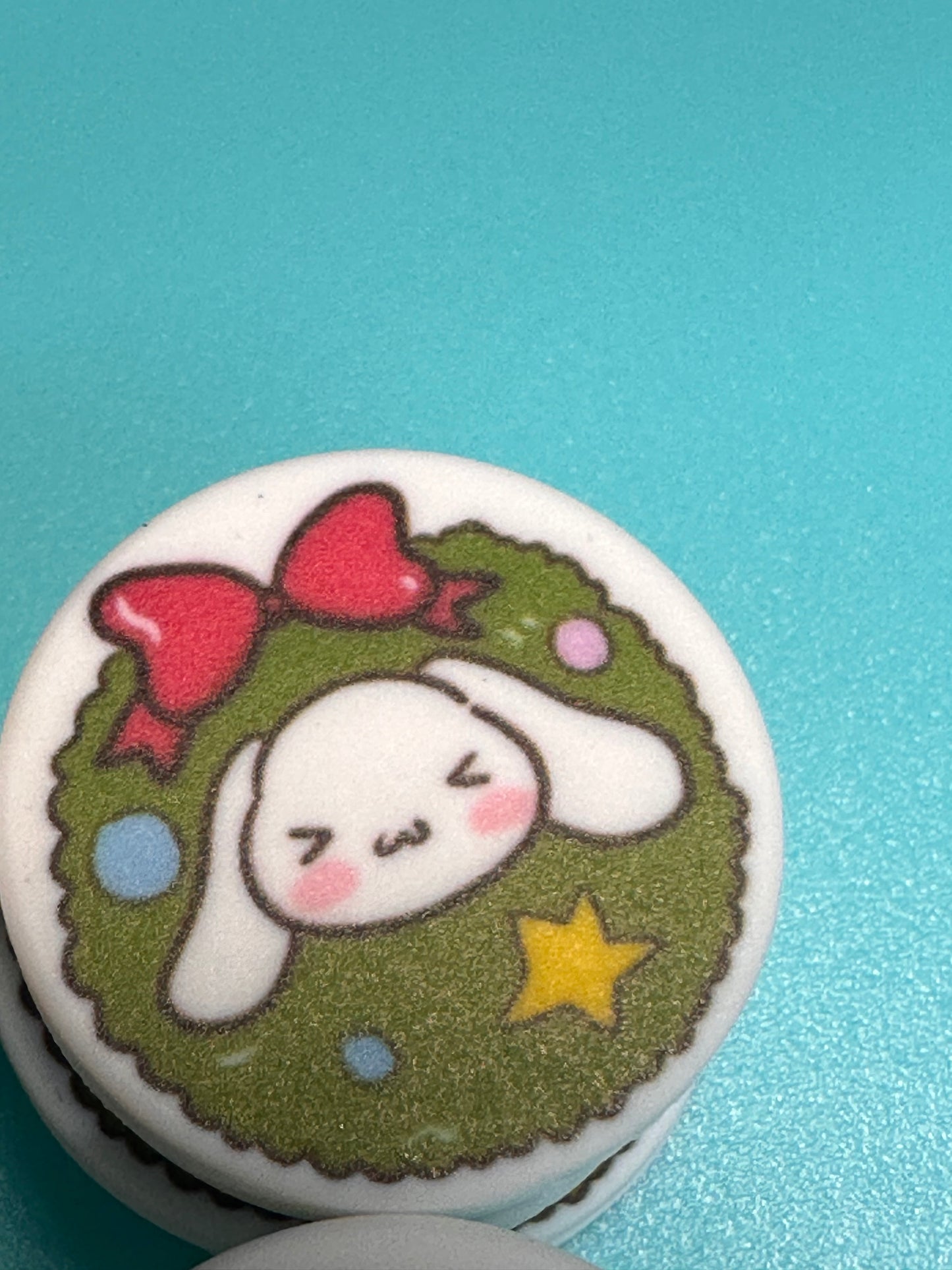Christmas focal bead /Focal Bead/ beadable pen/ Silicone bead/ keychain bead/ cat