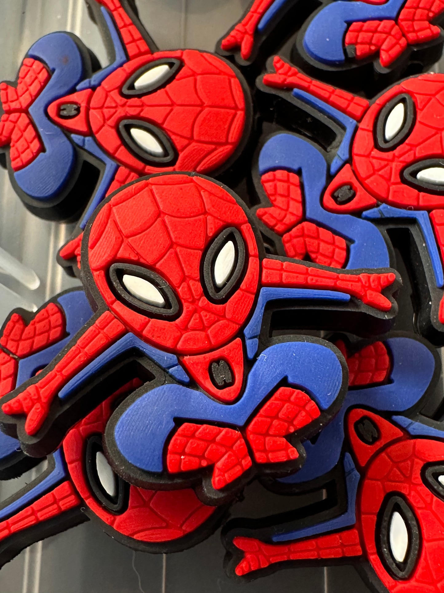Spider silicone focal bead #4