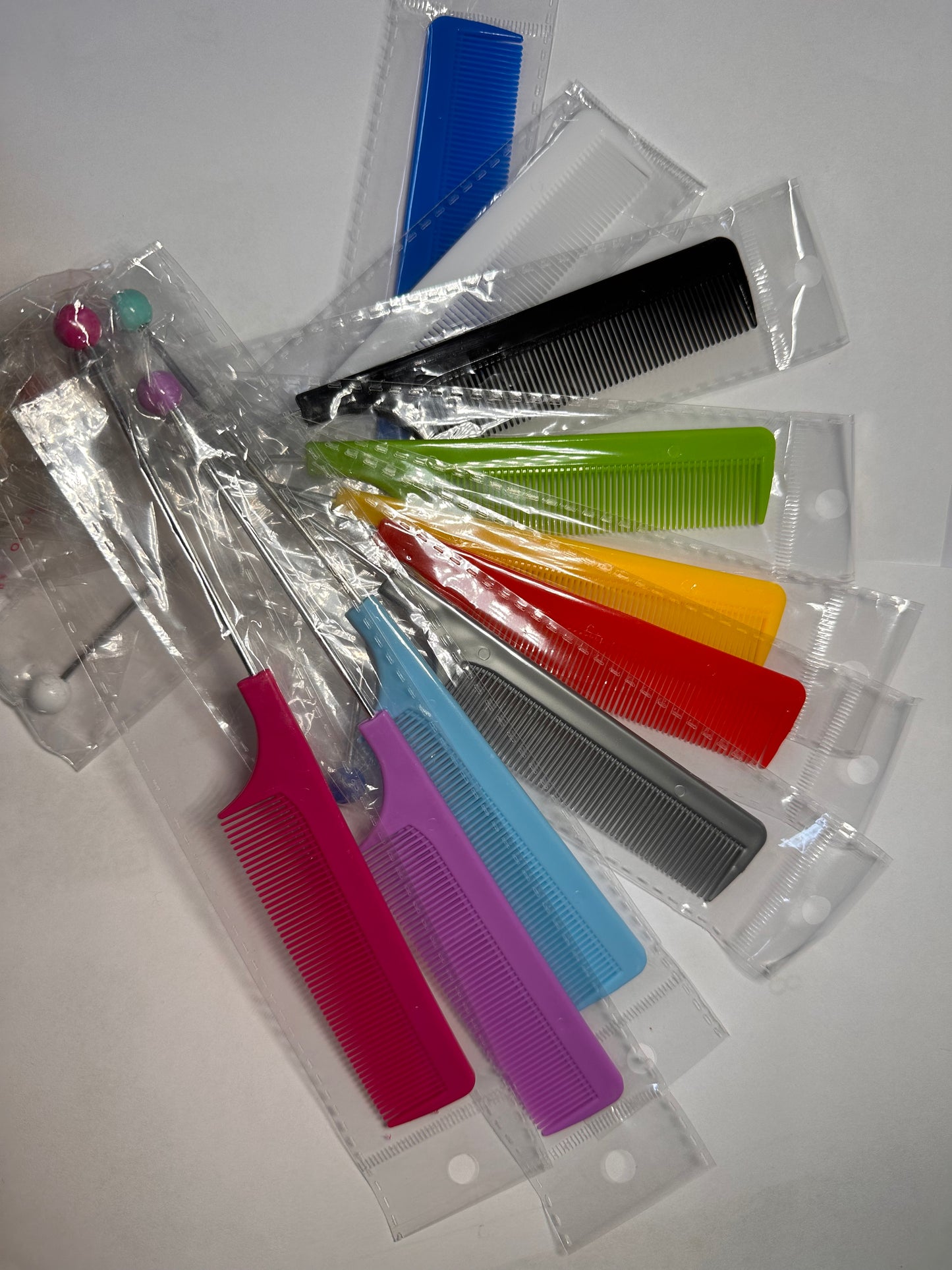 Beadable sectioning combs/ beadable items