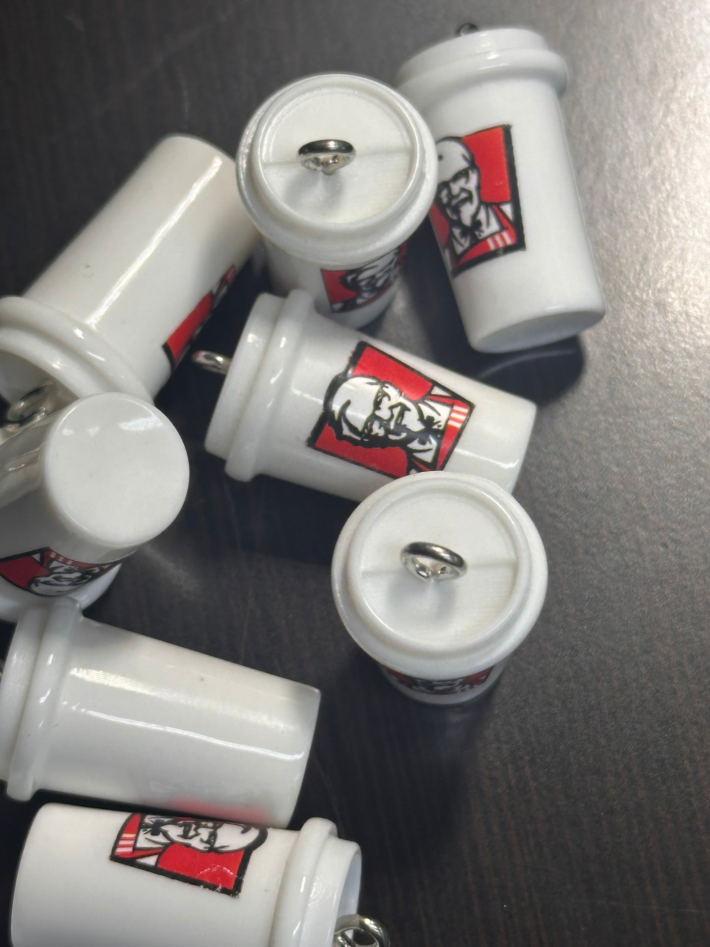 Beverage K F C Soda Pop drink cup charm/acrylic beer/ pendant/ DIY charm bracelet/ DIY necklace