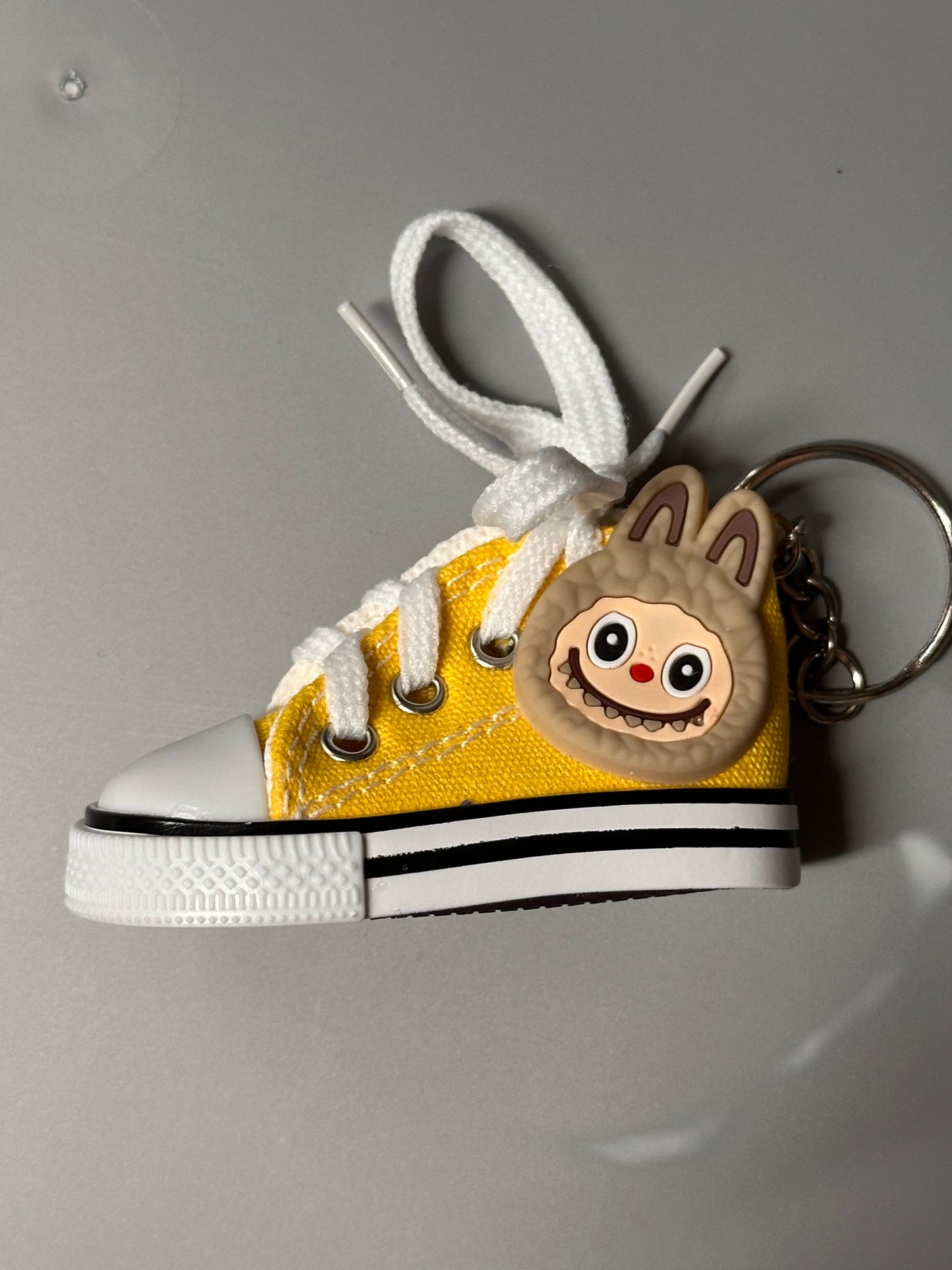 Labubu high top sneaker keychains/ Monster keychain/ Converse