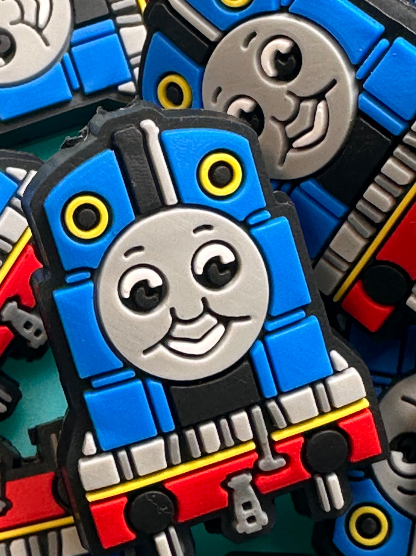 Train set silicone focal bead/ Engine