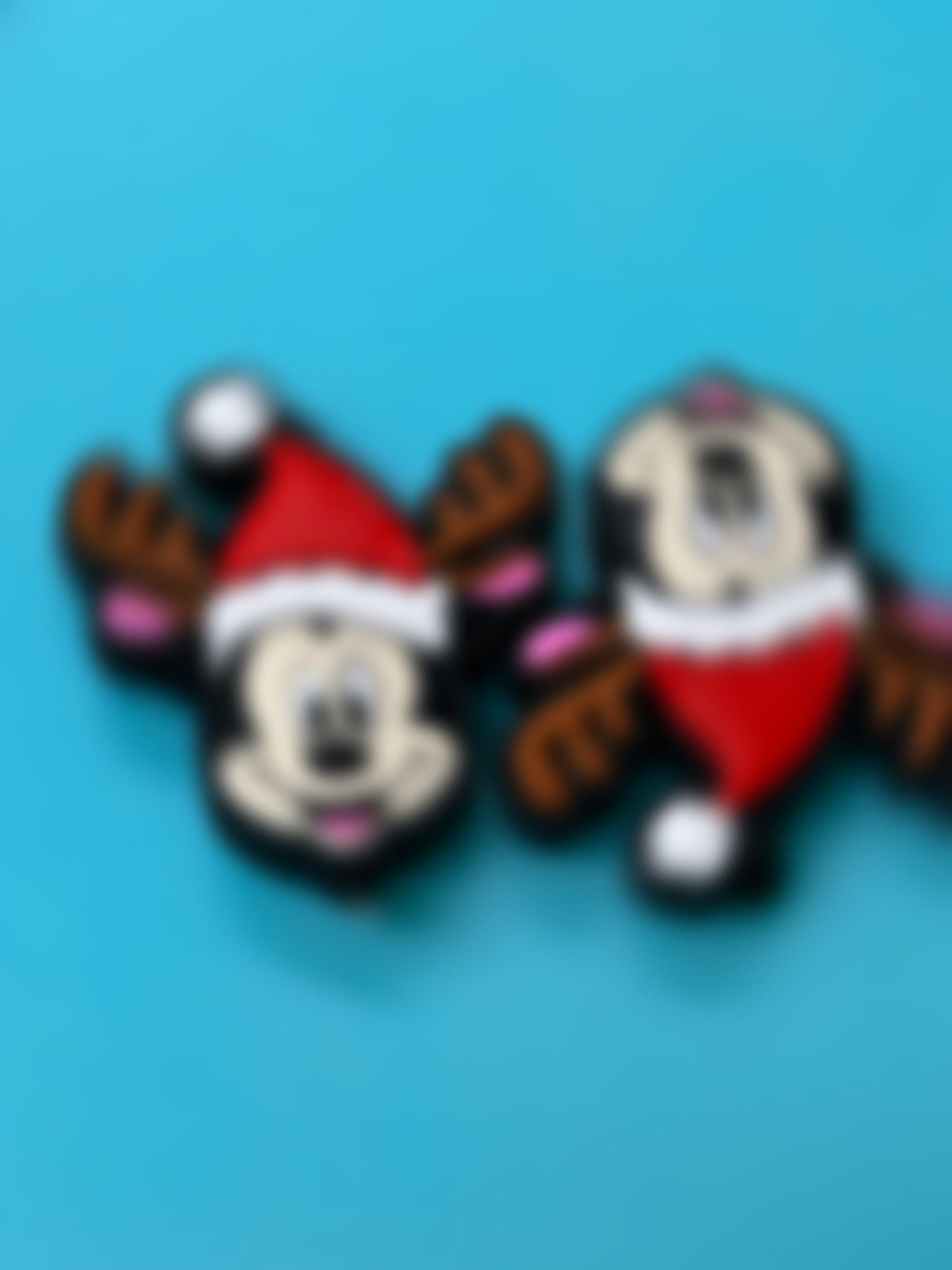 Favorite/Focal Bead/ beadable pen/ Silicone bead/ keychain beads/Christmas/ Santa hat