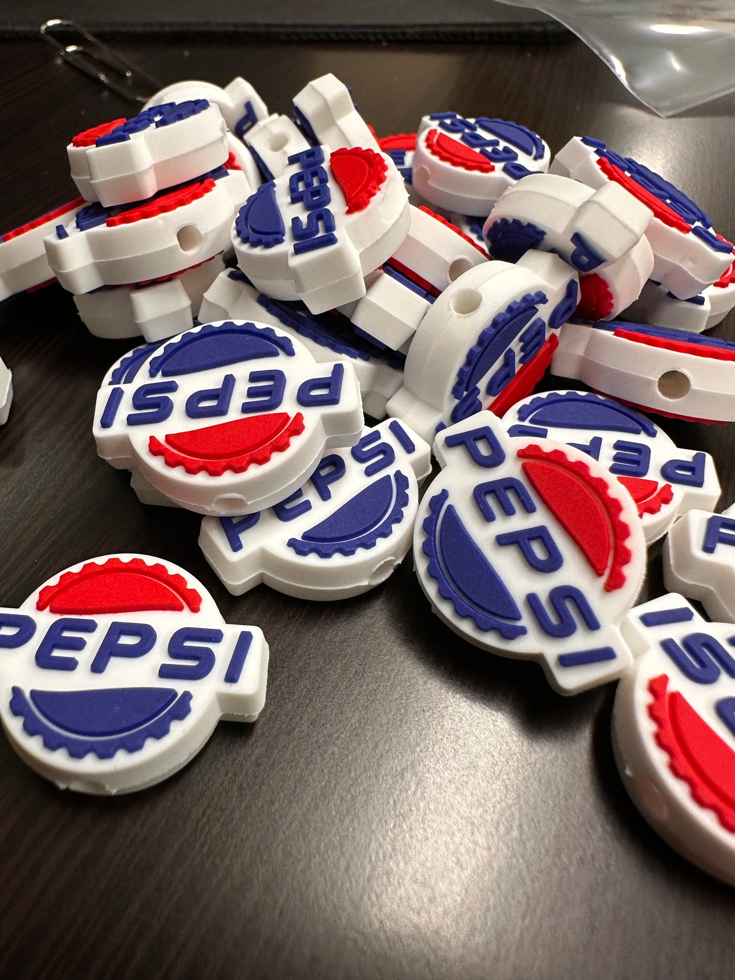 Soda/Focal Bead/ beadable pen/ Silicone bead/ keychain bead/ drink/ refreshing