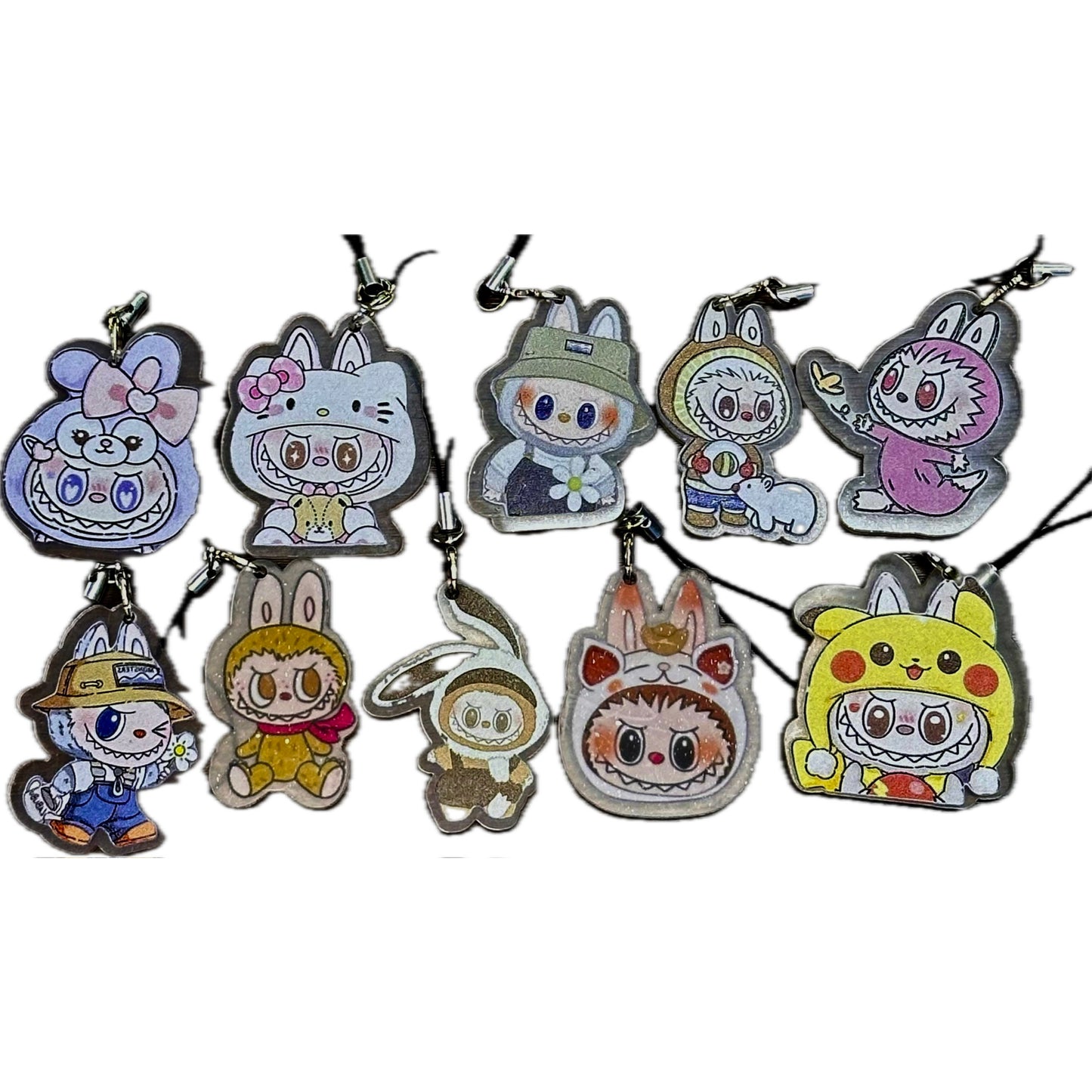 Labubu phone charms/ Monster bag charm/ phone decor