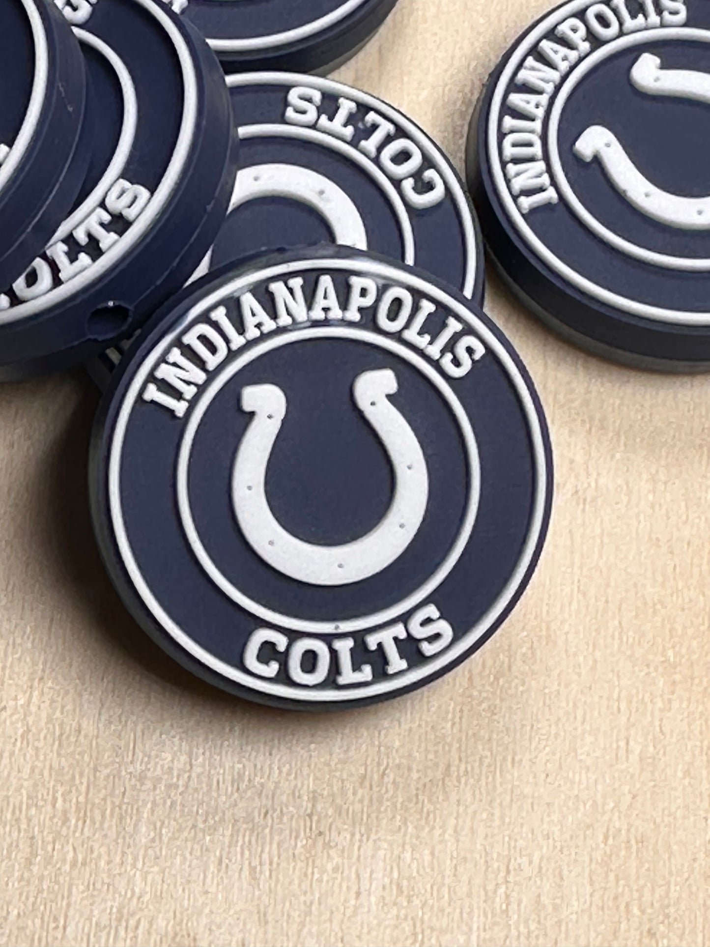 Indianapolis Colts focal bead