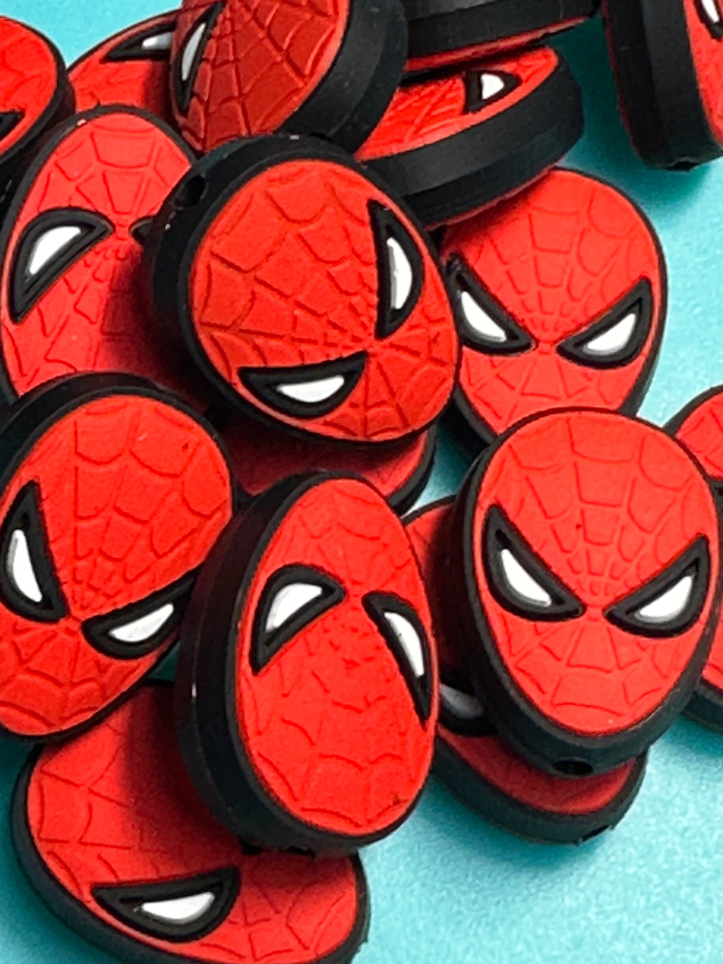 Spider silicone focal bead