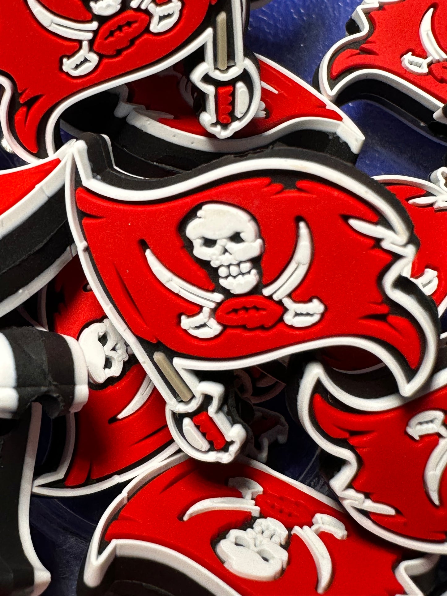 Tampa Bay Buccaneers focal beads