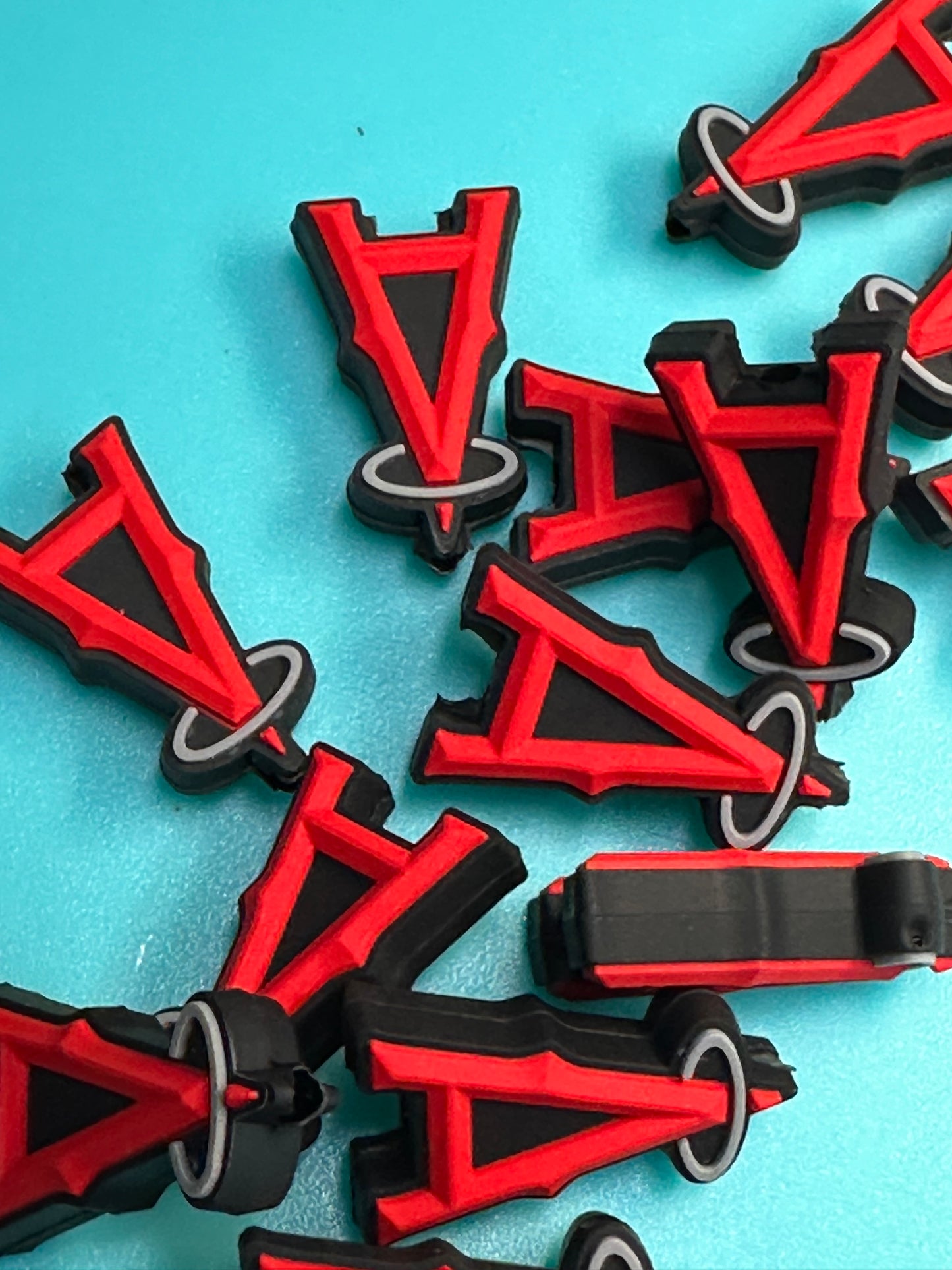 LA Angels focal bead/ baseball/