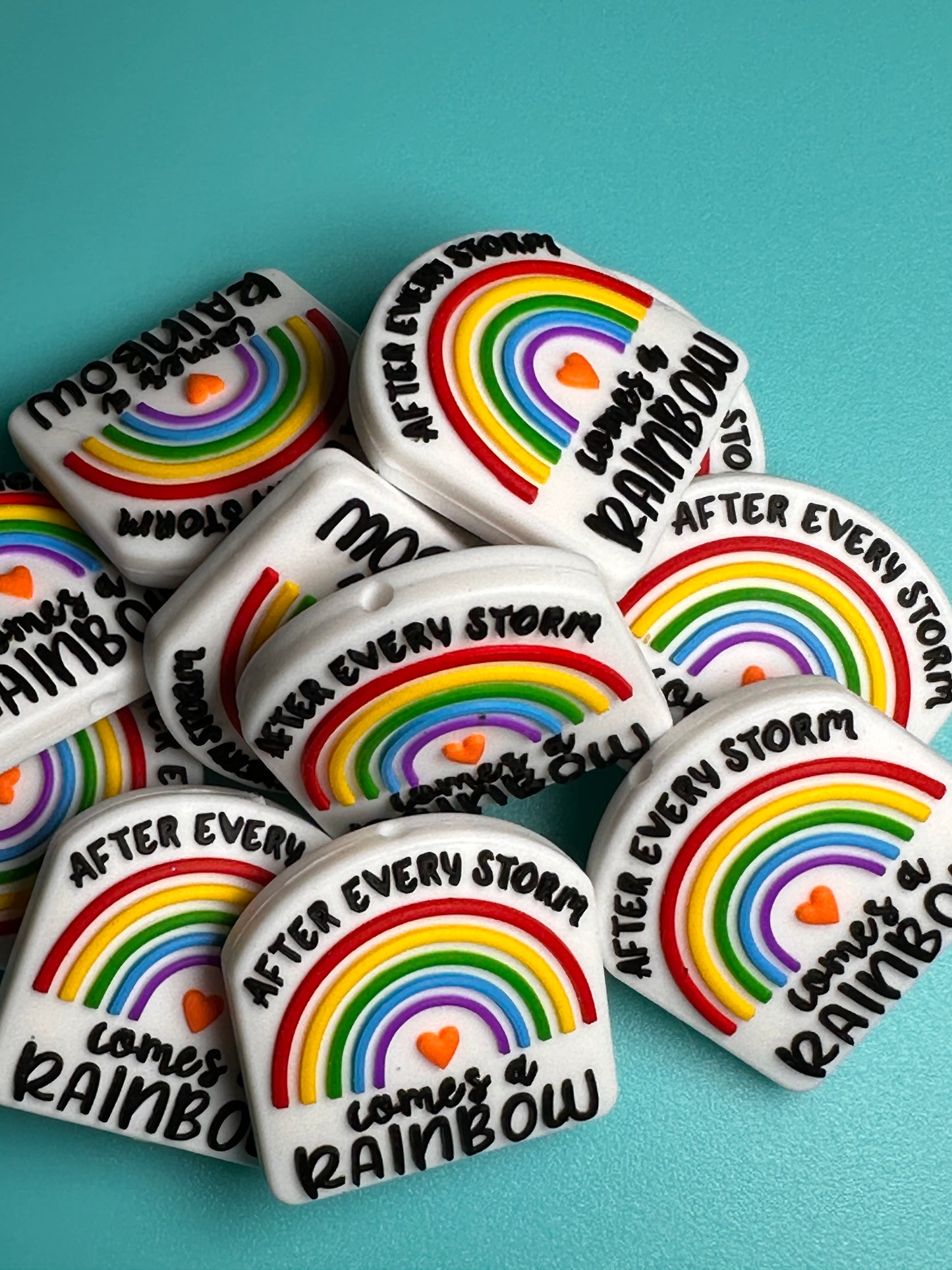 Rainbow Focal Bead/