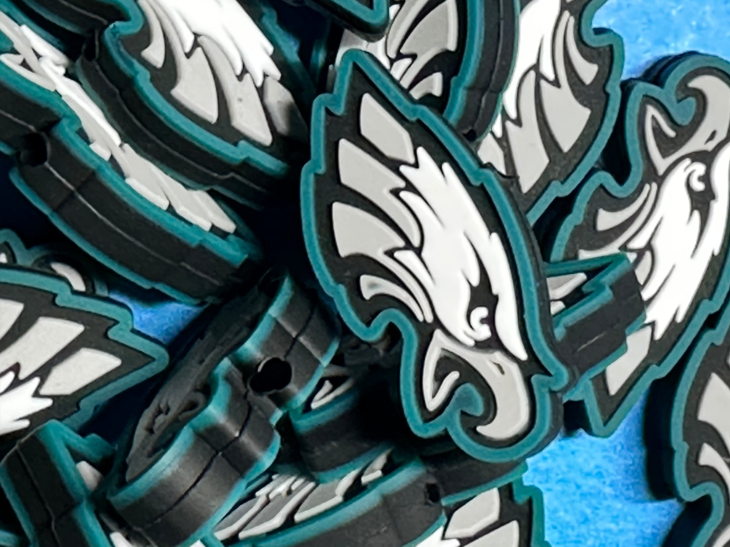Philadelphia Eagles focal bead
