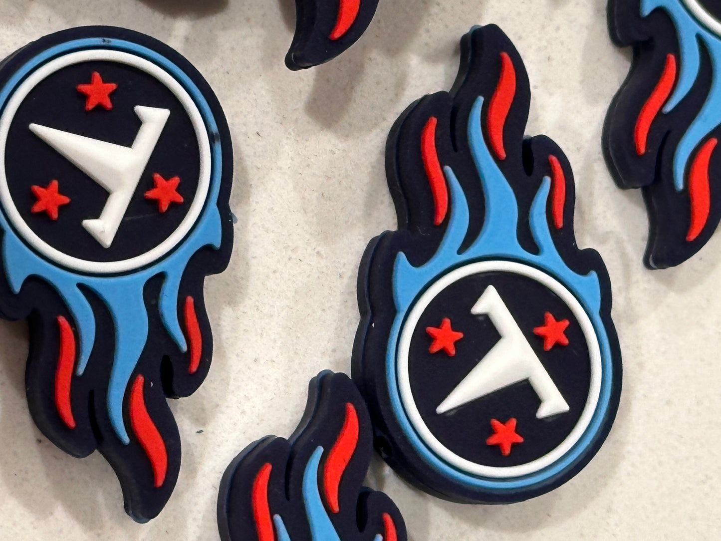 Tennessee Titans focal bead