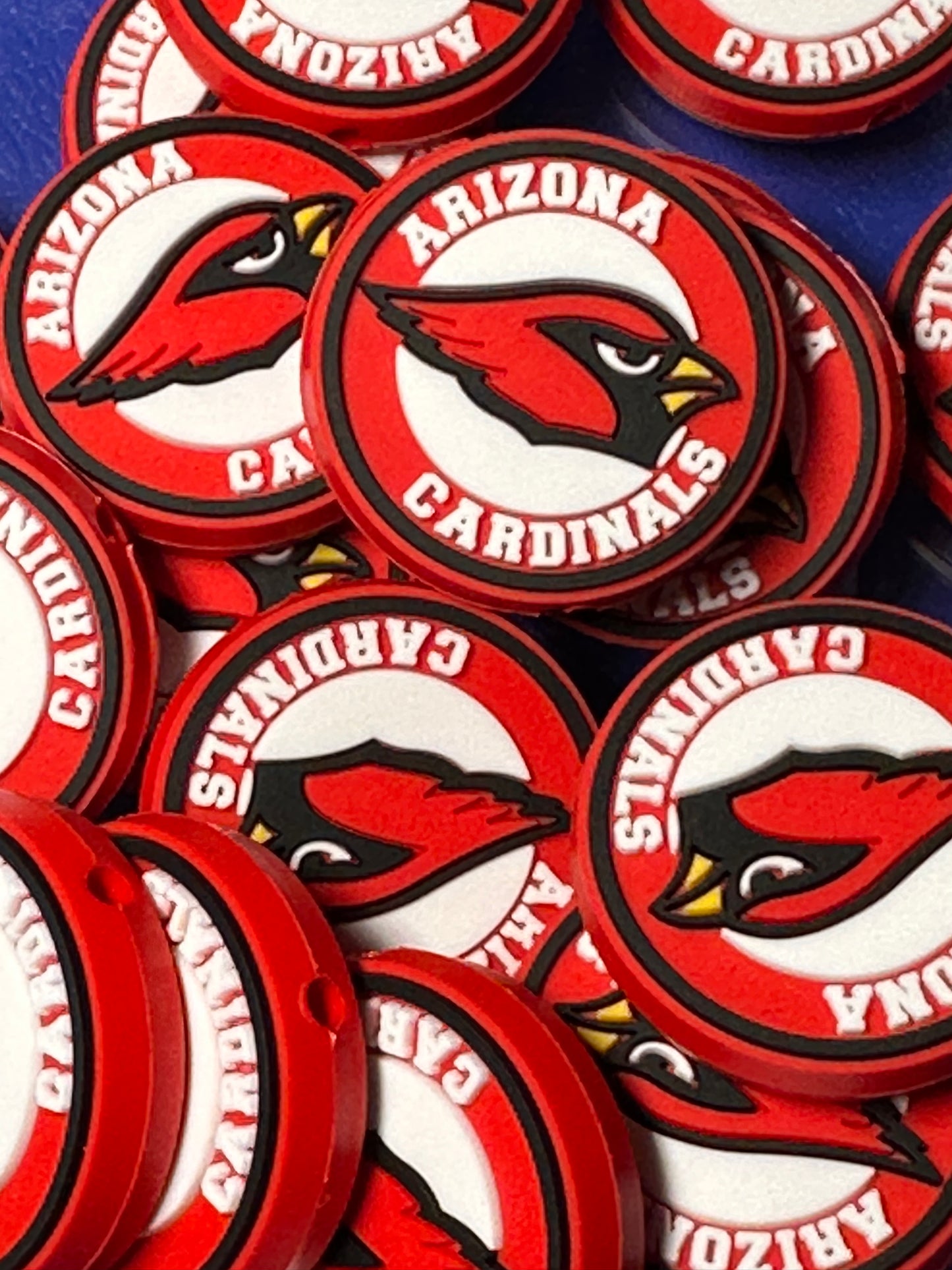 Arizona Cardinals focal beads