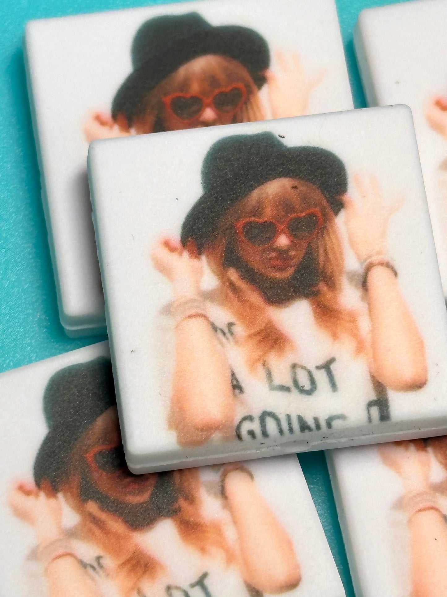 Alot going on/Taylor Swift focal bead/ eras tour/ Swiftie