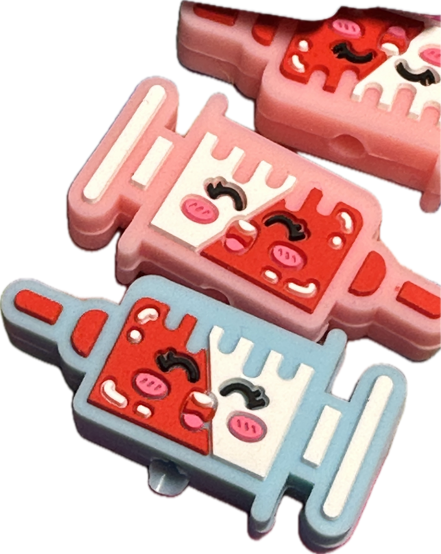 Syringe Needle Shot Nurse silicone focal bead/ RN/ phlebotomist