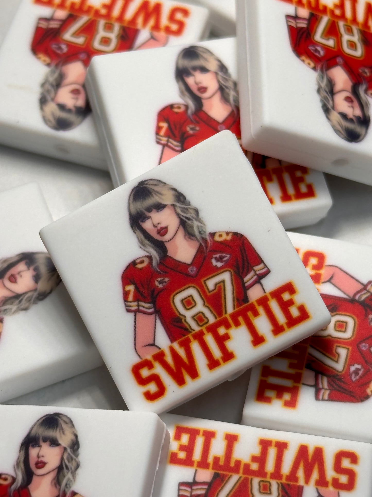 Taylor Swift focal bead/ eras tour/ Swiftie/ 87 football jersey