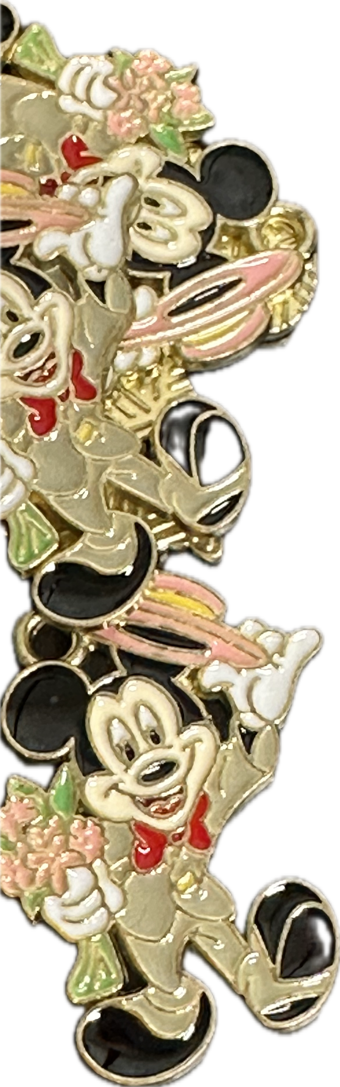 Married couple enameled metal charms/ DIY charm bracelet/ DIY necklace #6- Set of 2 (one of each). Wedding lovers