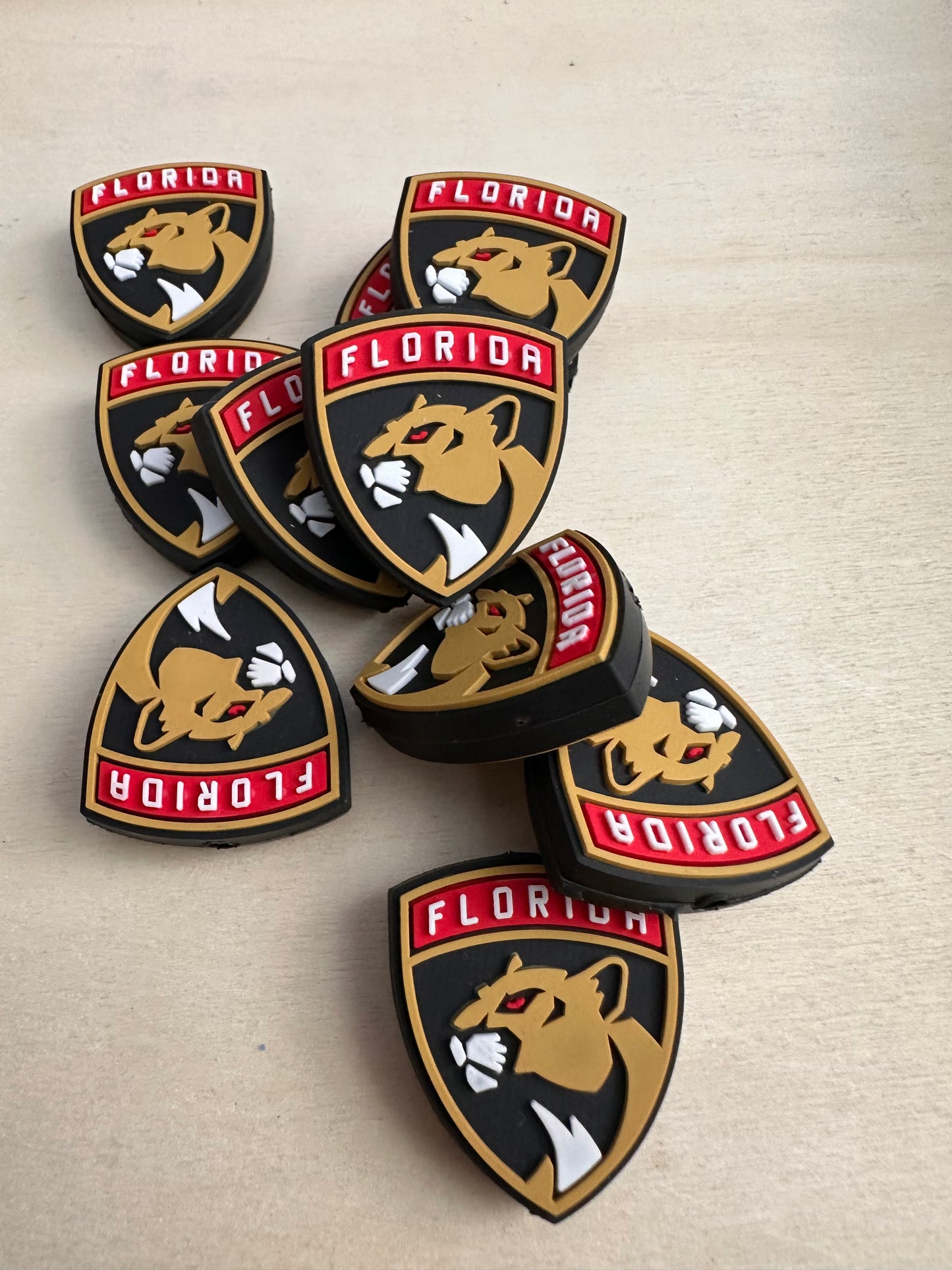 Florida Panthers focal bead/ NHL Hockey