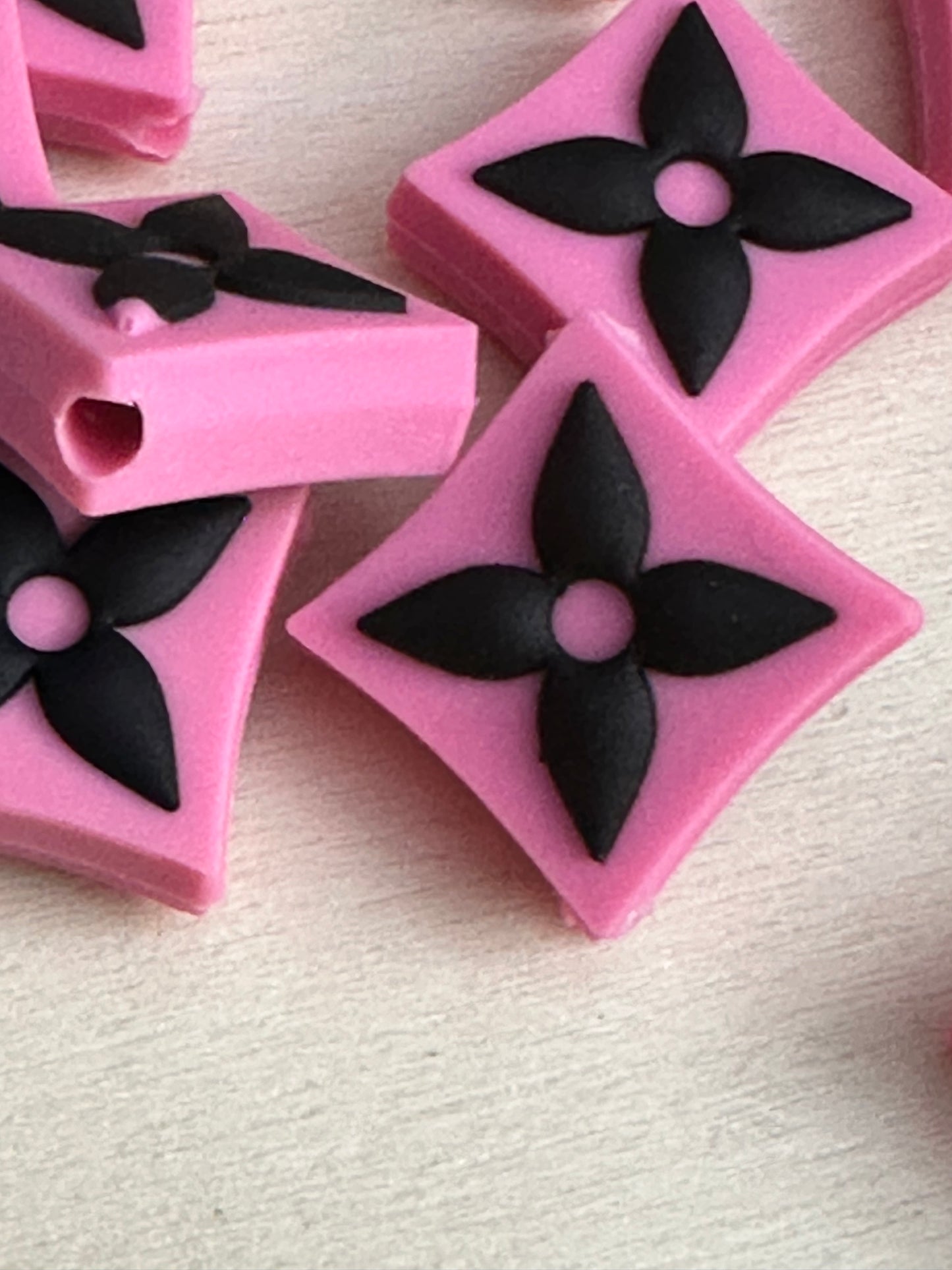 Desired designs of silicone focal bead/ 3 different designs