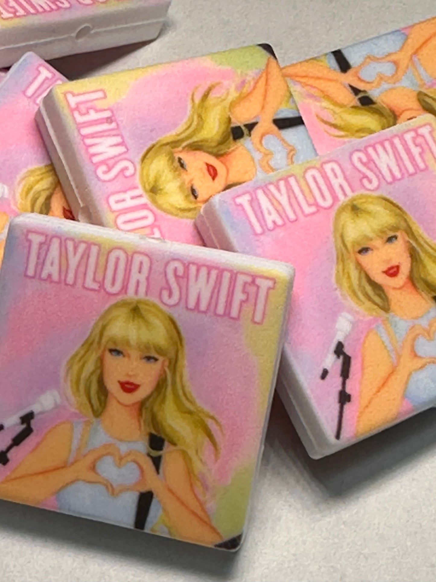 Taylor Swift focal bead/ eras tour/ Swiftie/ pink guitar