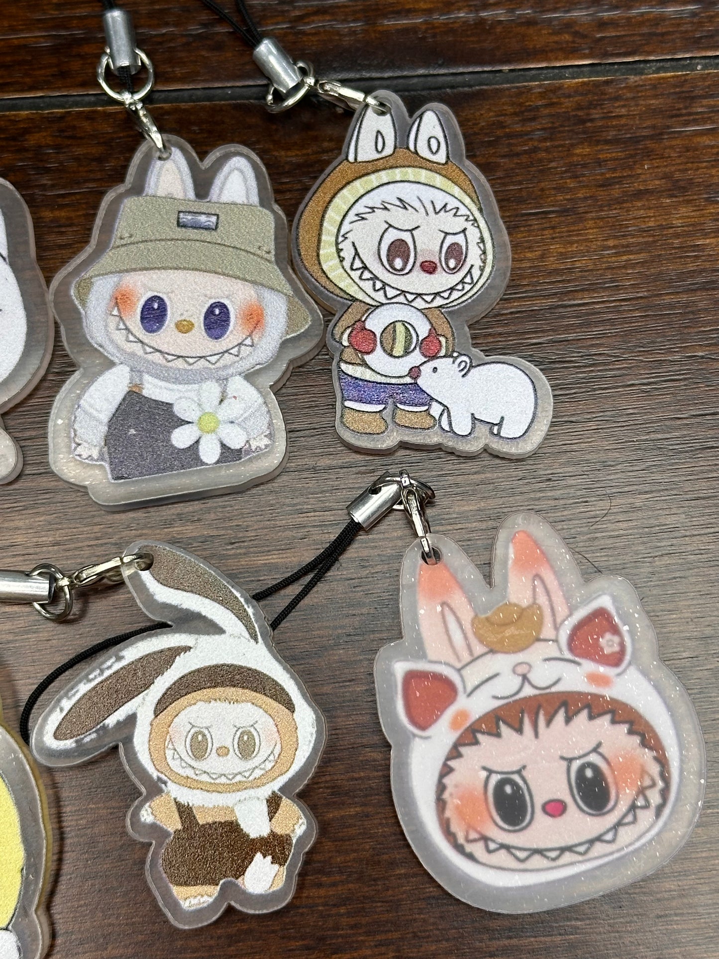 Labubu phone charms/ Monster bag charm/ phone decor