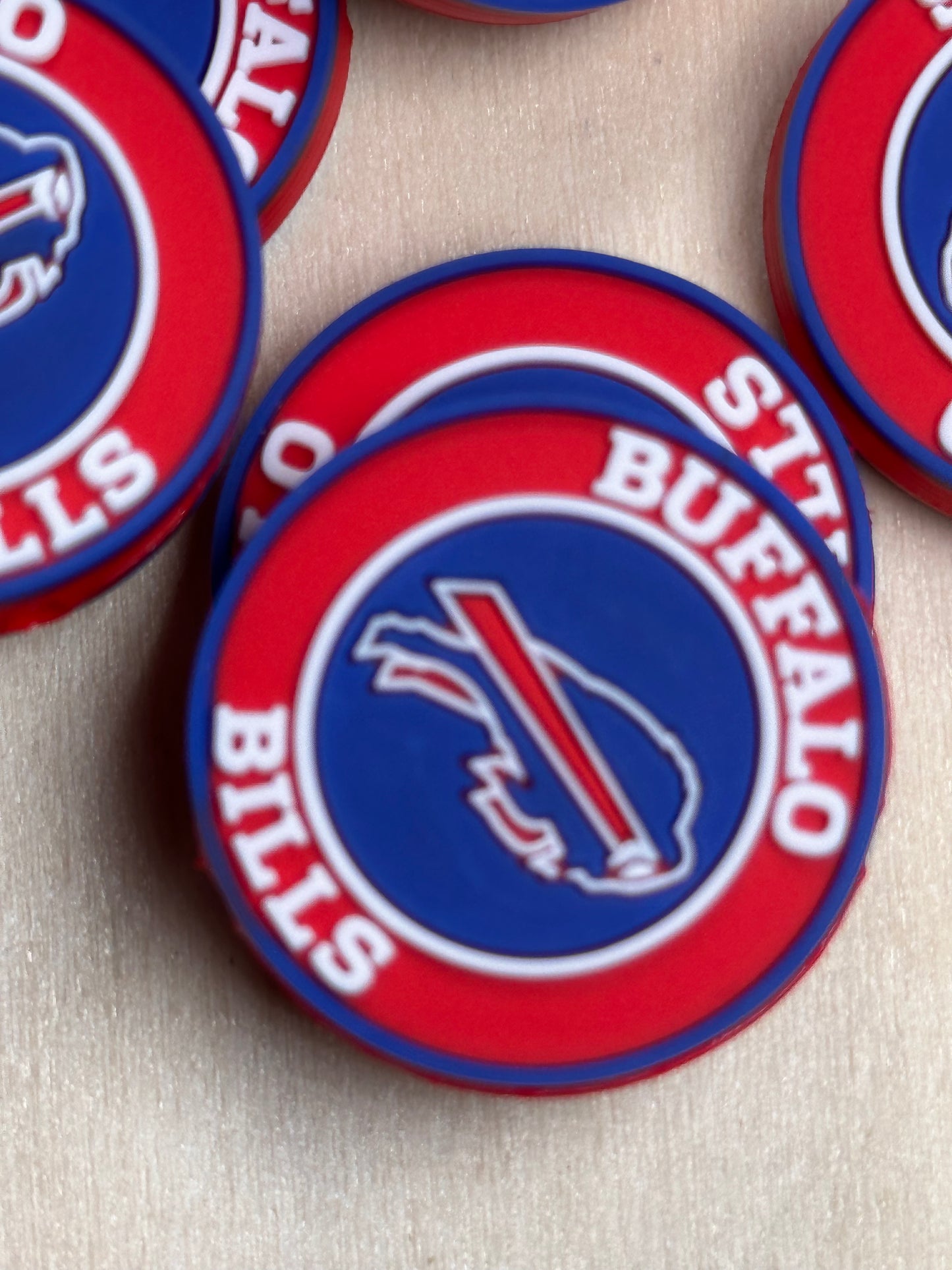 Buffalo Bills focal bead/ football