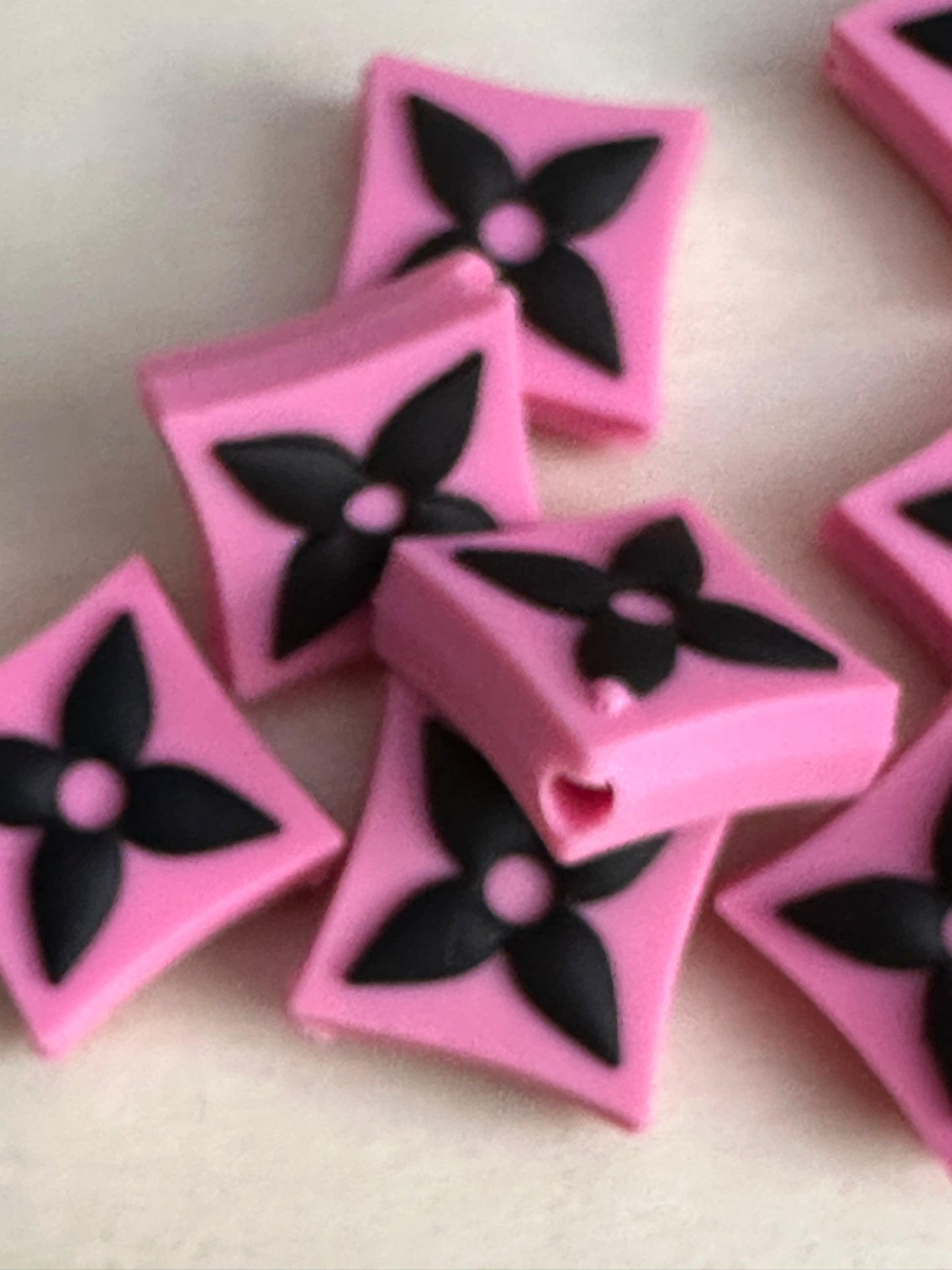 Desired designs of silicone focal bead/ 3 different designs