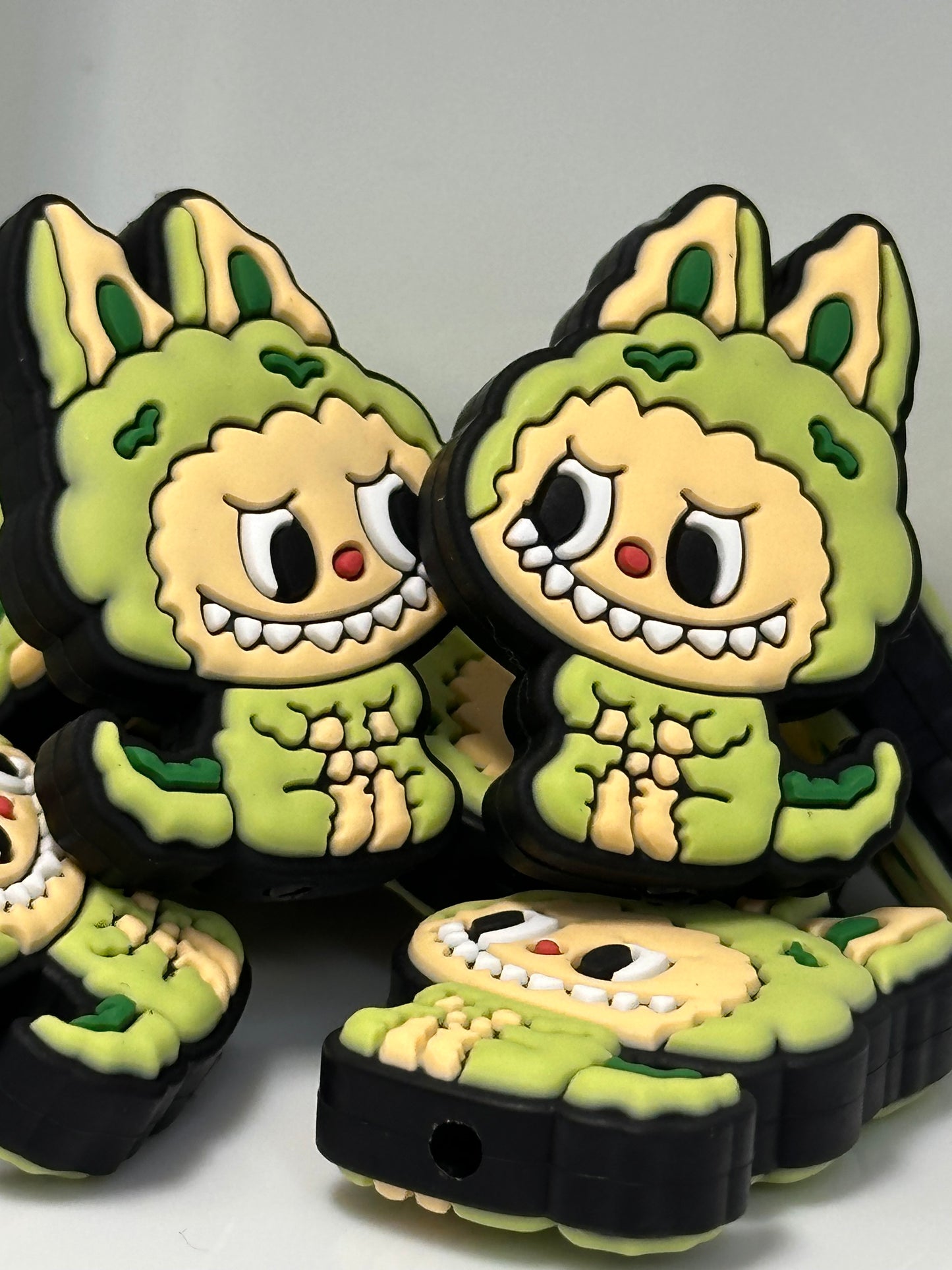 LaBubu focal bead/ silicone bead for pen beading/monster