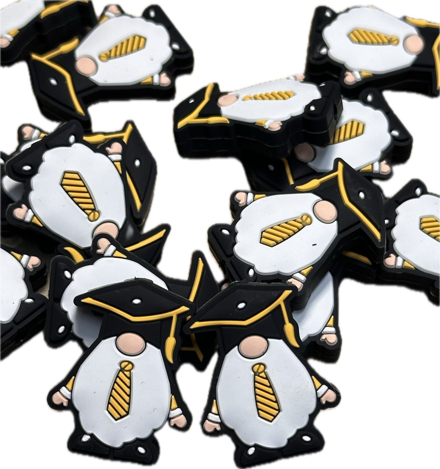 Senior class 2025/ Graduate / Focal Bead/ beadable pen/ Silicone bead/ keychain bead/ DIY/ senior/ graduation/ 2025 /gnome