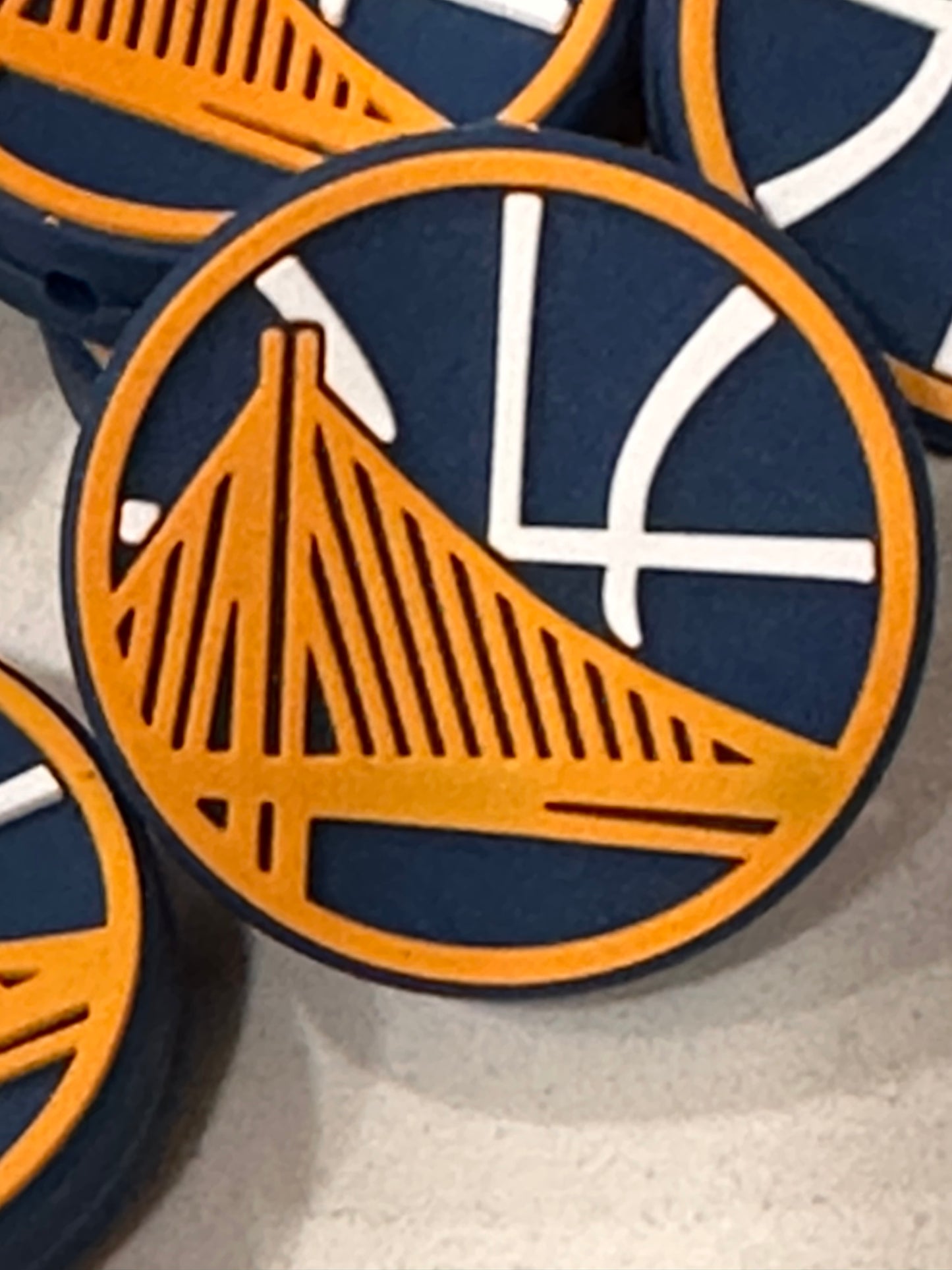 Golden State Warriors focal bead San Francisco