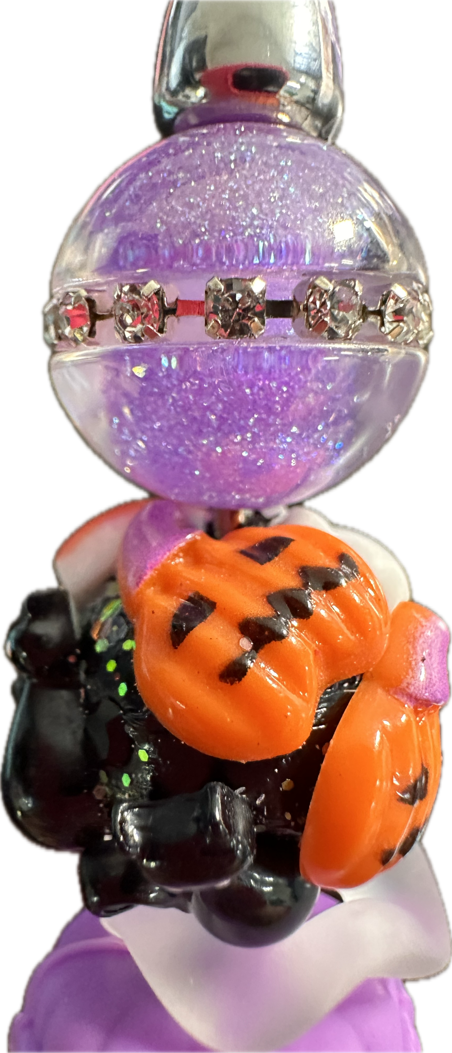 Fancy handmade Halloween beads/luminous/fancy Beads/ beadable pen/ keychain bead/ /20mm approx.