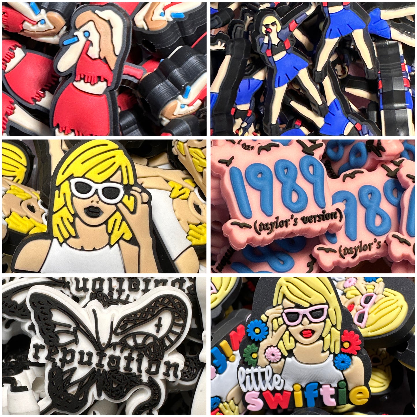 Taylor Swift focal bead / Lil Swiftie