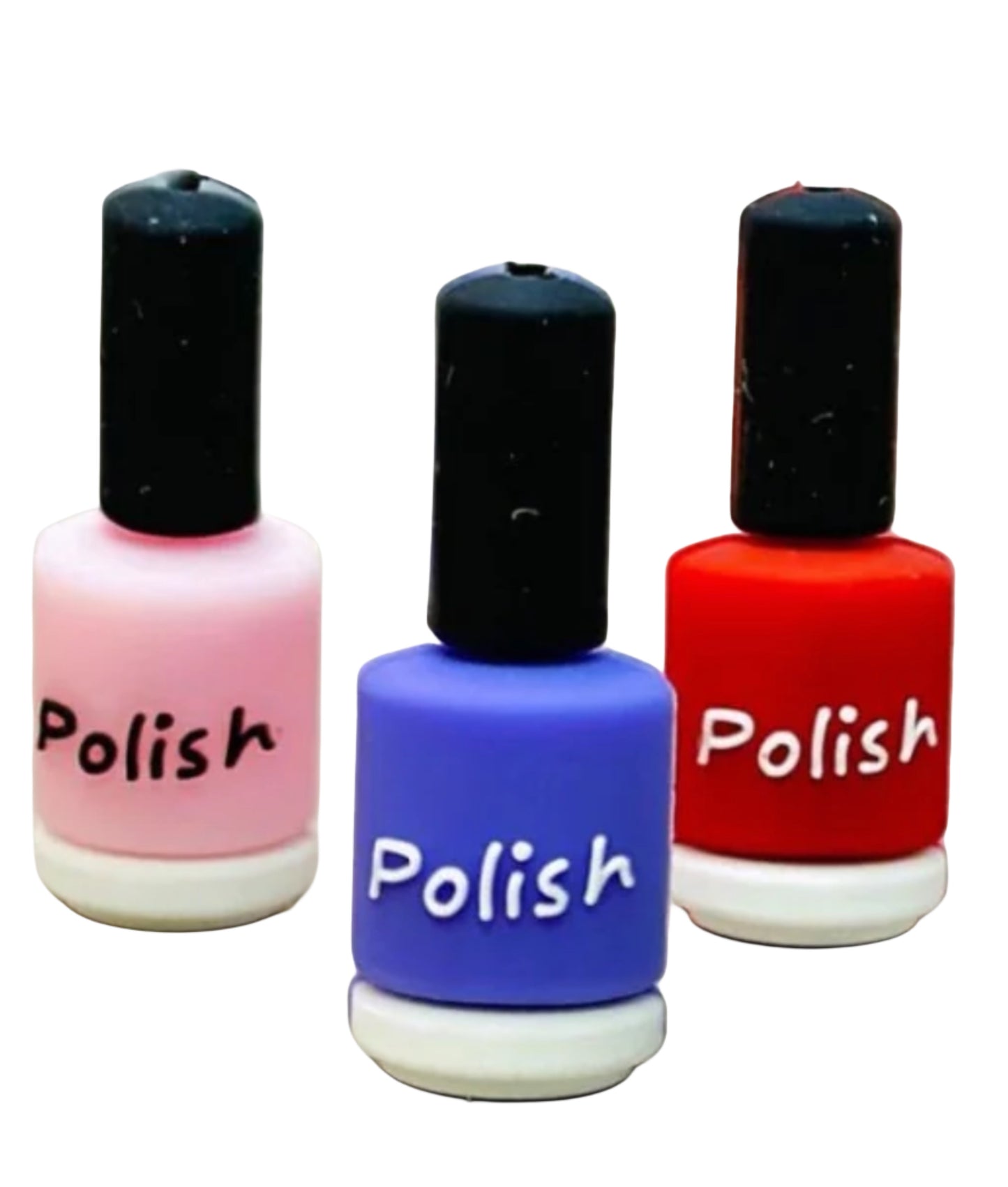 3D Fingernail polish mom bead/ spa day/ for beadable pen/ Silicone bead/keychain bead/ Mothers Day/ Nail Tech/