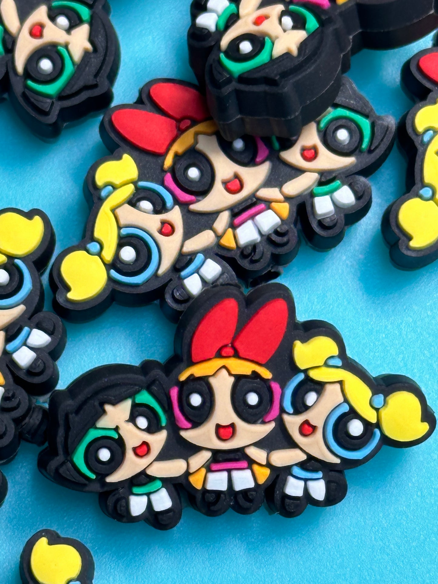 Girls Focal Bead / pen beading/ keychain bead/ DIY/