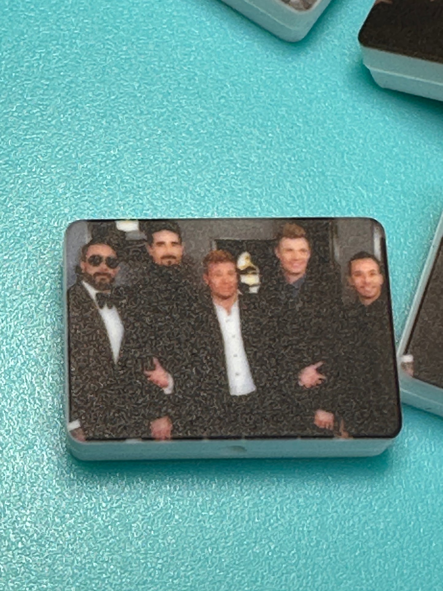 BACKSTREET BOYS focal bead /BSB/ design #2