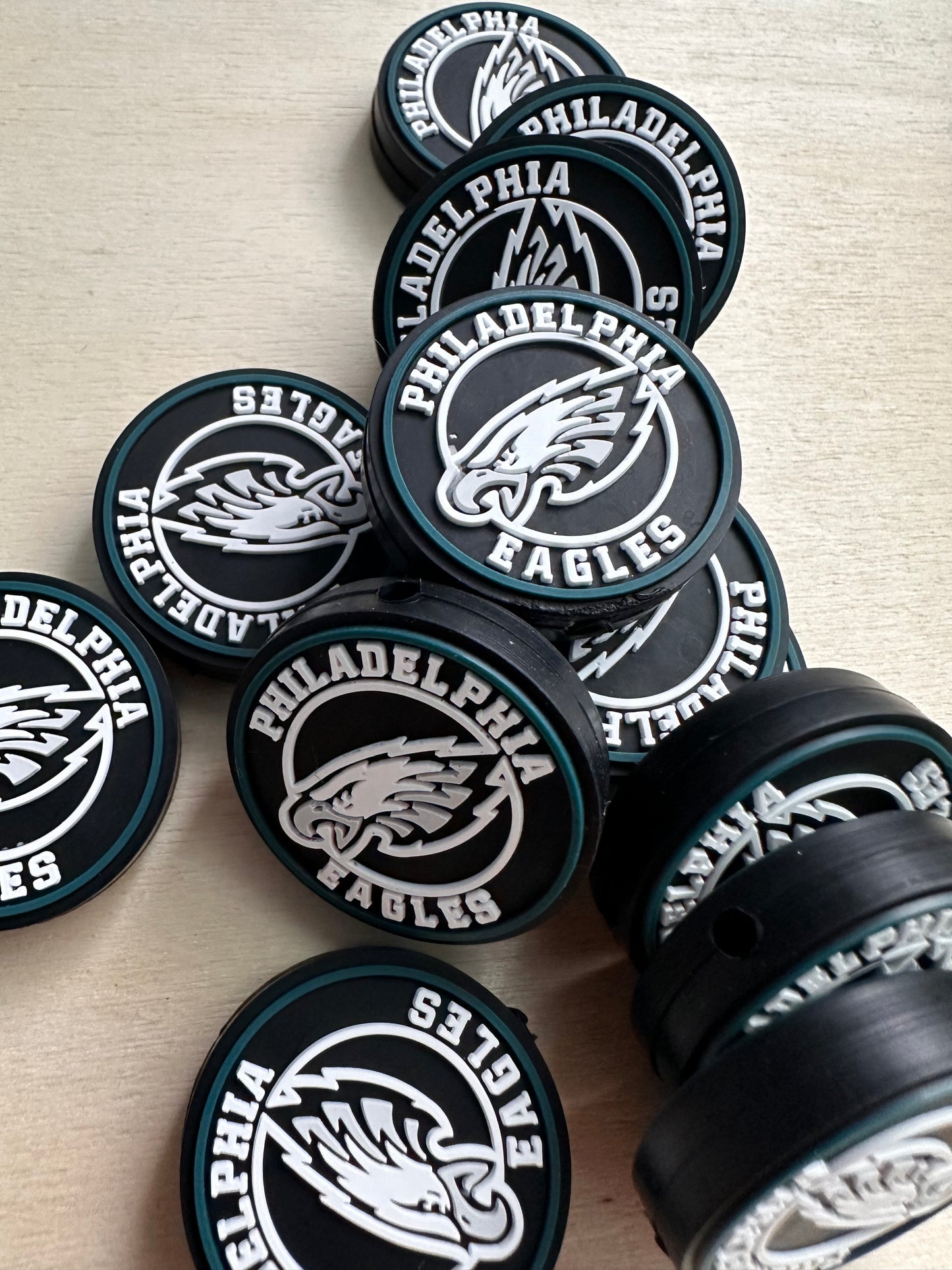 Eagles focal bead/ football